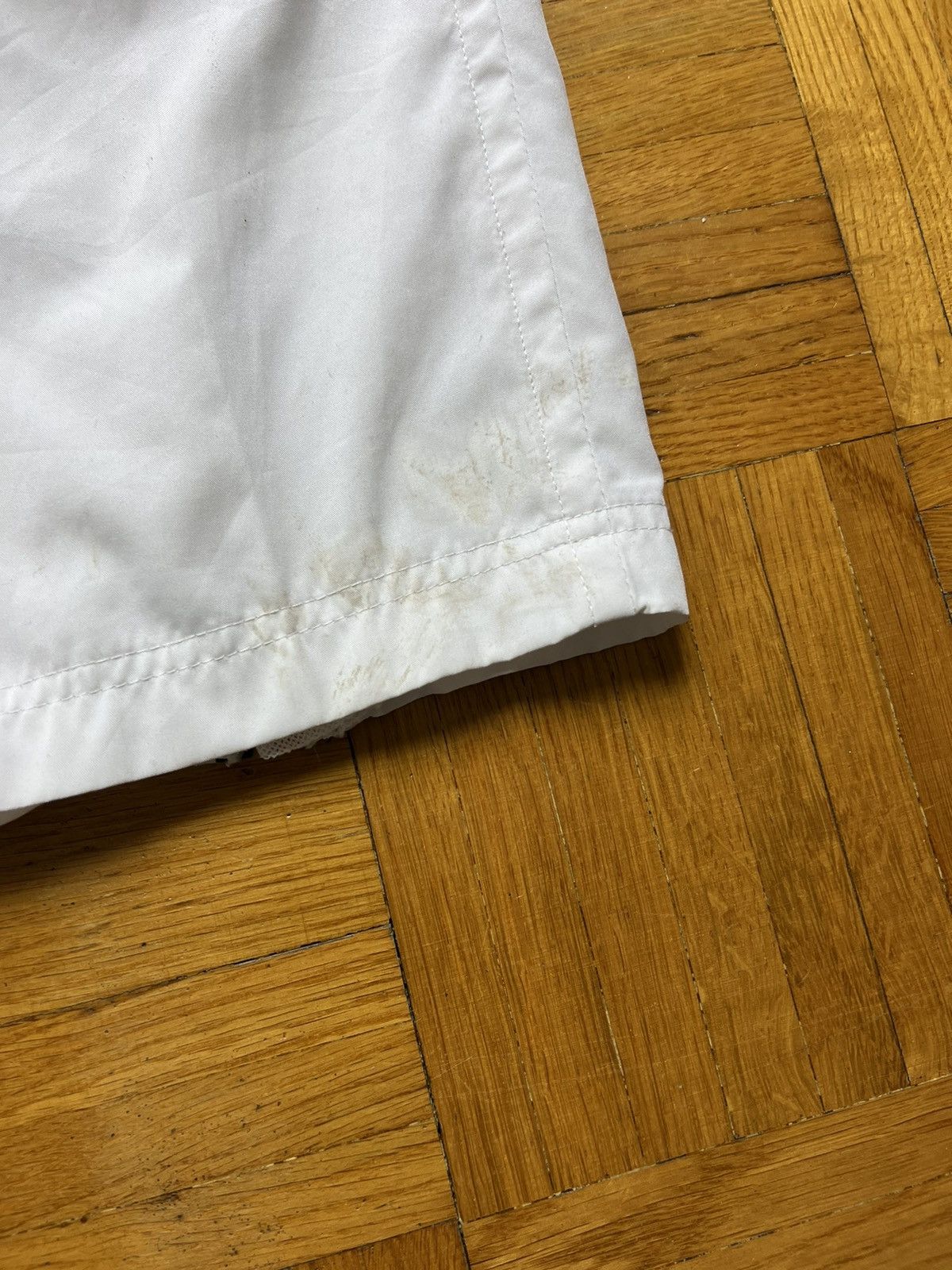 Nike × Vintage Pants Nike Small Swoosh Vintage 00’s Y2K White Size US 32 / EU 48 - 4 Thumbnail