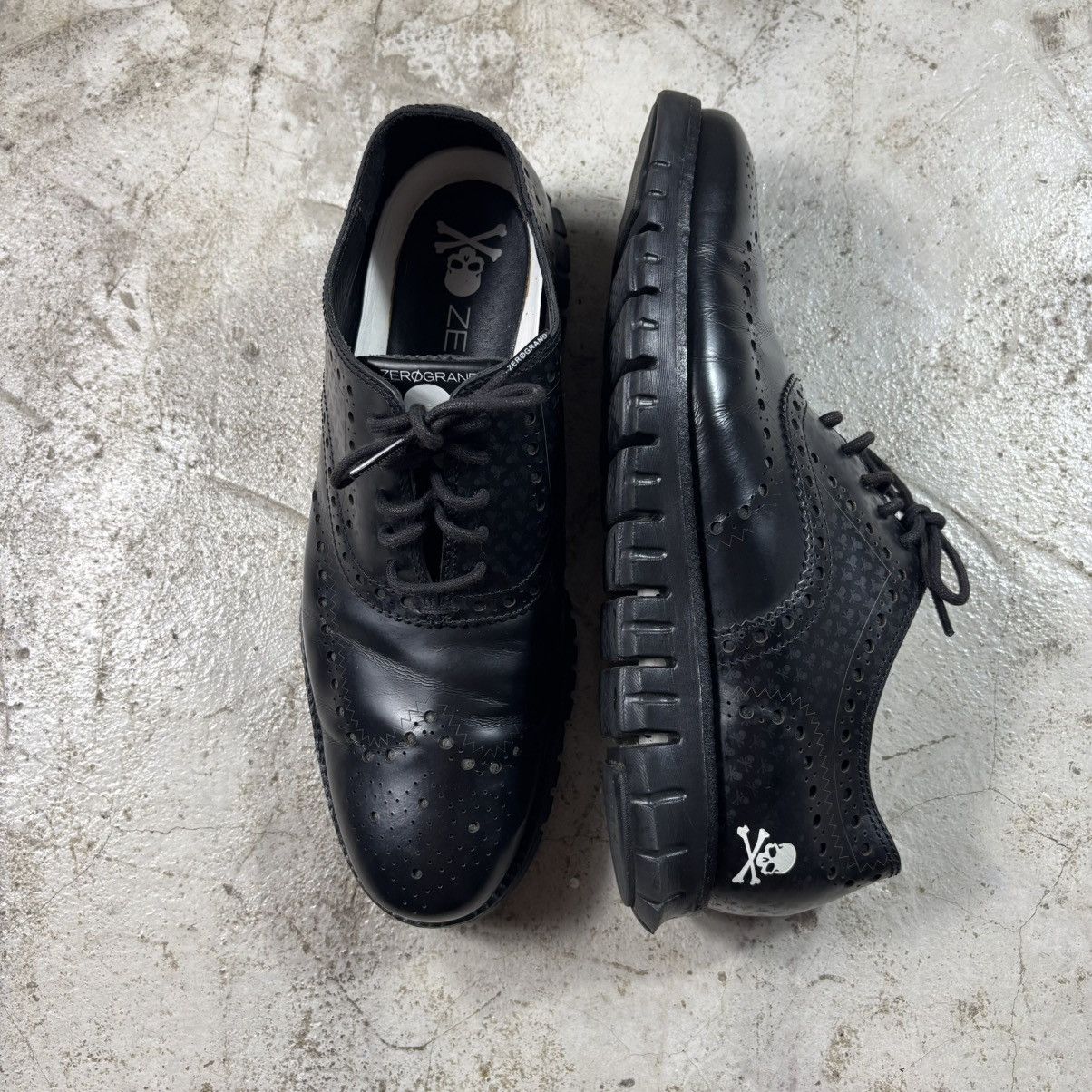 Cole Haan × Mastermind Japan Cole Haan Zerogrand Mastermind - Wingtip Oxford Shoes Size US 8.5 / EU 41-42 - 1 Thumbnail