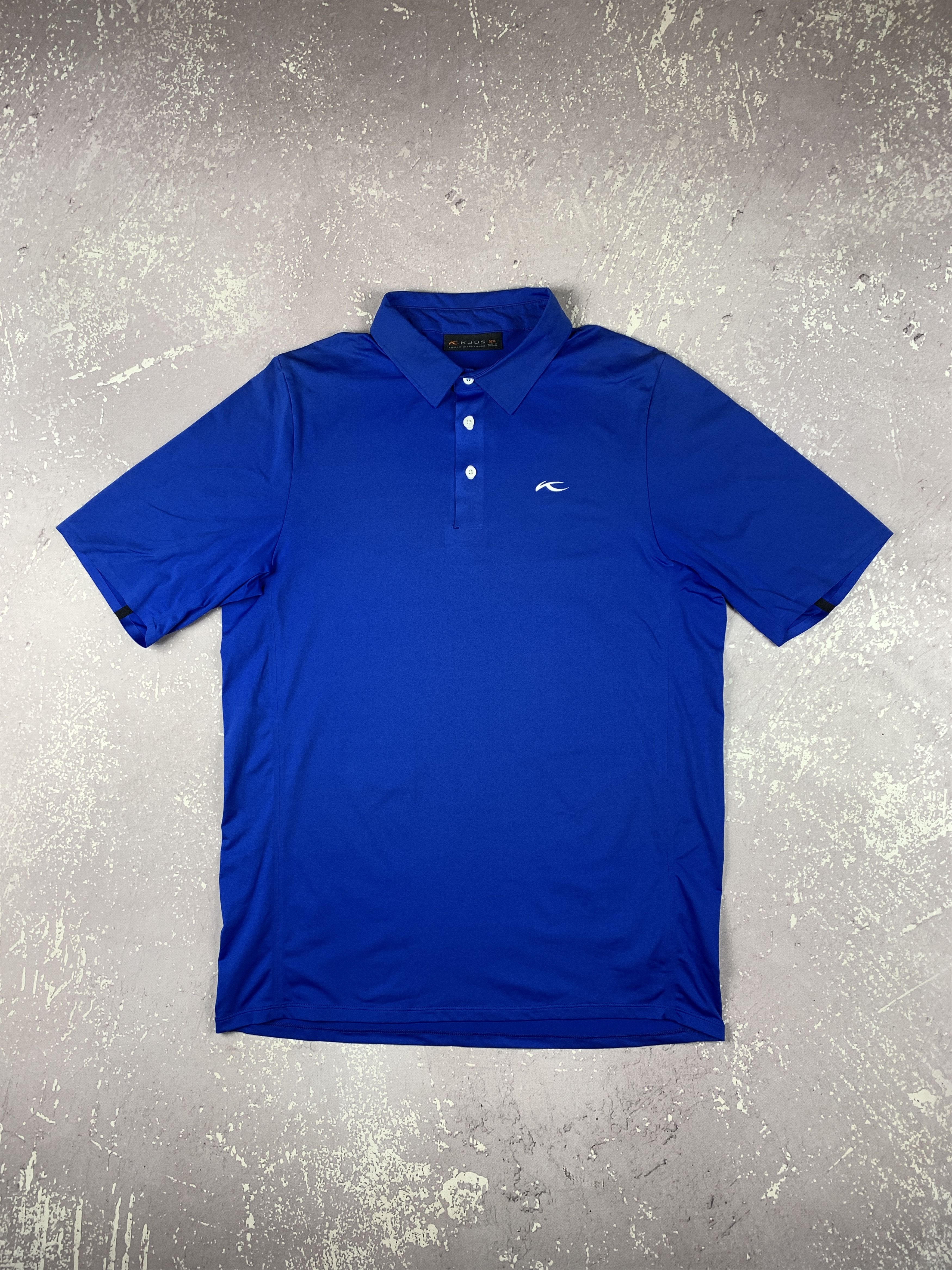 KJUS KJUS Supercharge Performance CL Polo Shirt SS Mens 52 L Blue Size US L / EU 52-54 / 3 - 1 Thumbnail