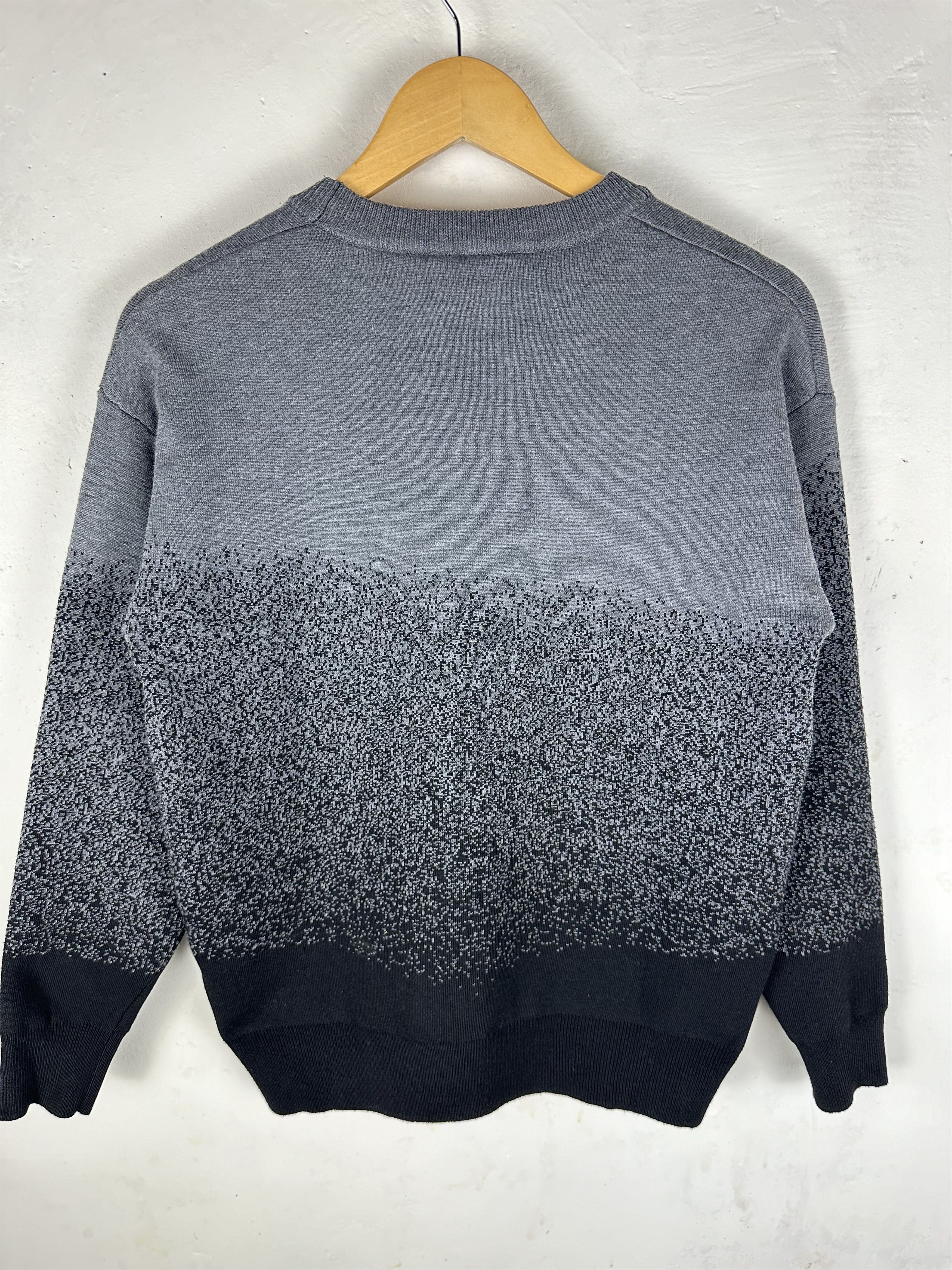 Japanese Brand SWEATSHIRTS MOHAIR STYLE STREETWEAR GREY BLACK Size US S / EU 44-46 / 1 - 8 Thumbnail