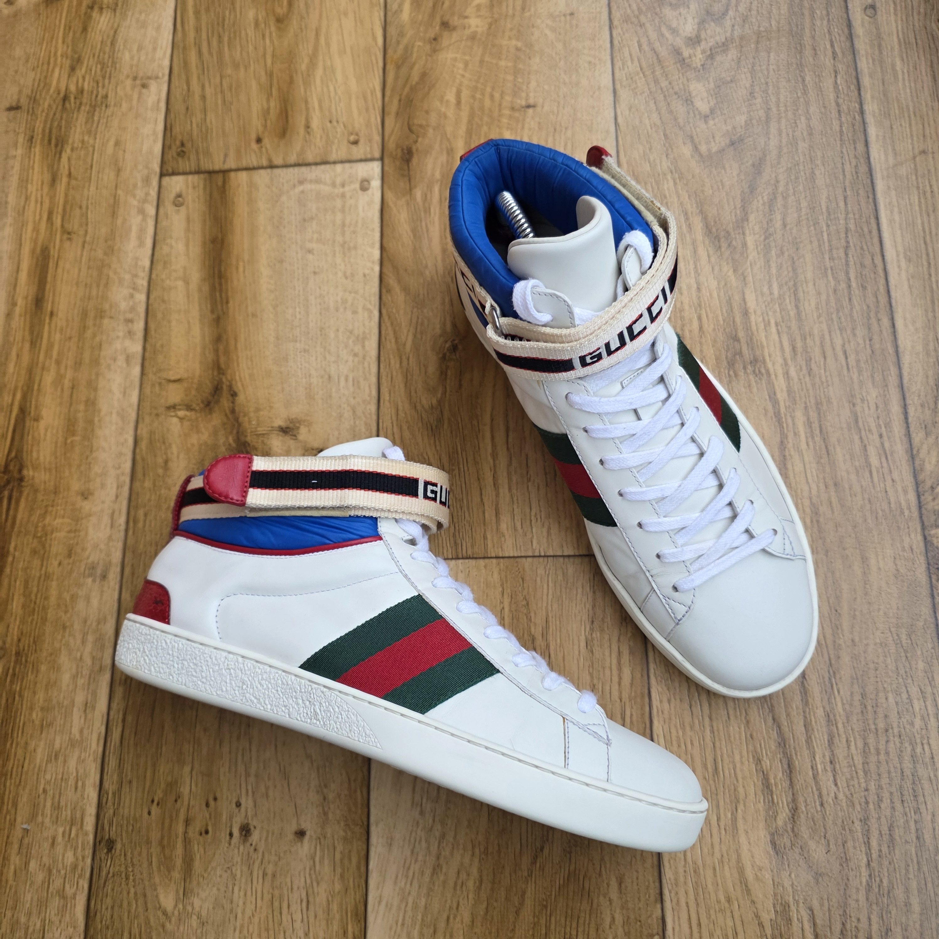 Gucci GUCCI ACE HIGH TOP TRAINERS Size US 9 / EU 42 - 3 Thumbnail
