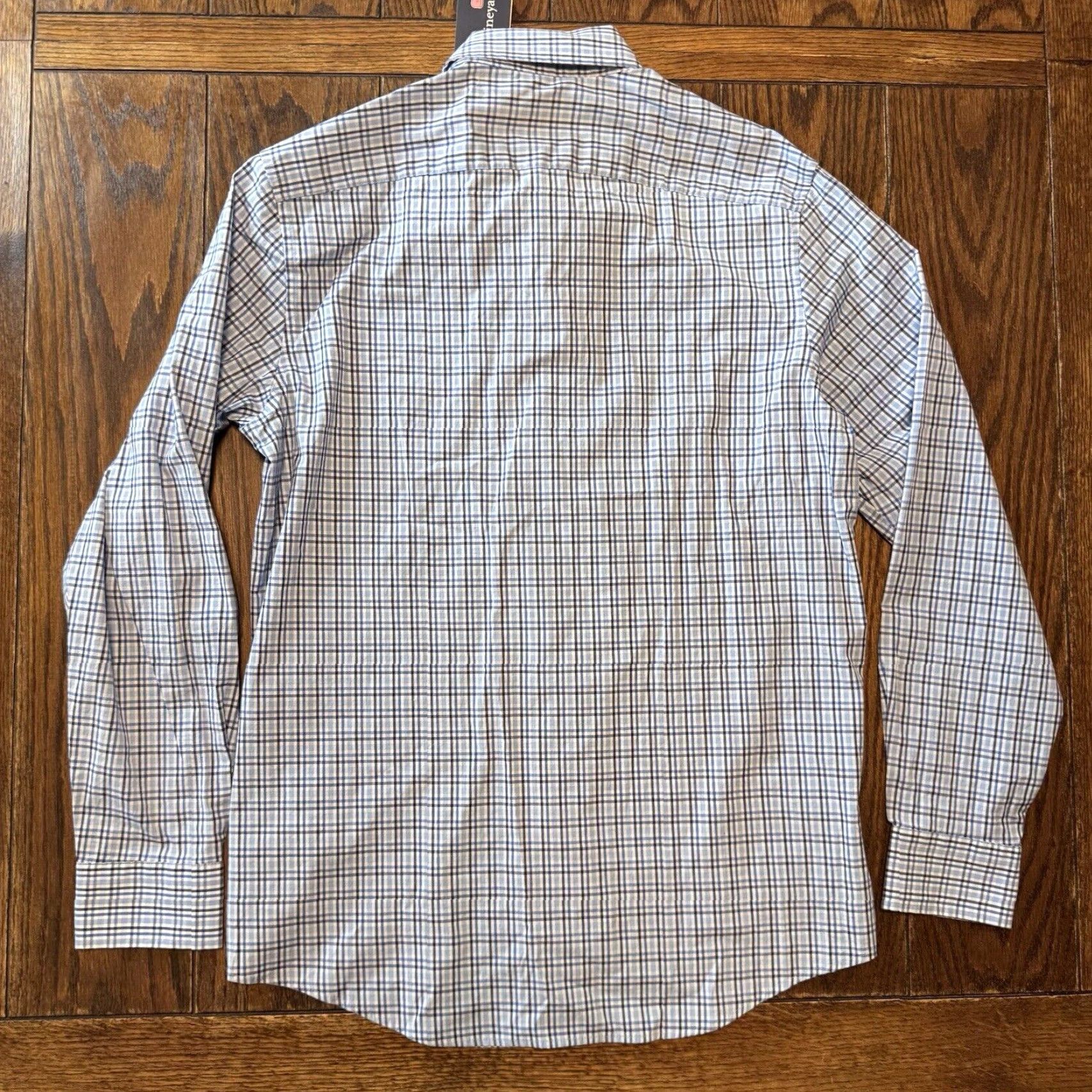 Vineyard Vines Vineyard Vines Cooper Shirt Men’s Small Blue Check Long Sleeve Classic Fit Button-Up Size US S / EU 44-46 / 1 - 5 Thumbnail