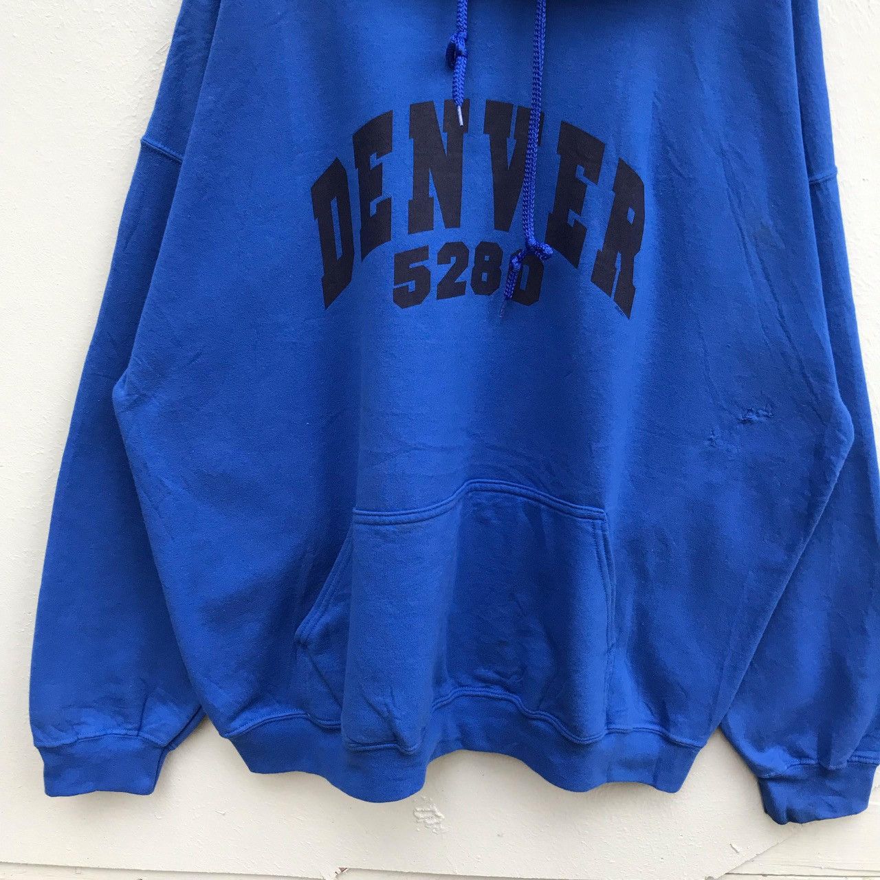 American Apparel Vintage Denver Chicago Mile High City Pullover Hoodie Size US XXL / EU 58 / 5 - 3 Thumbnail