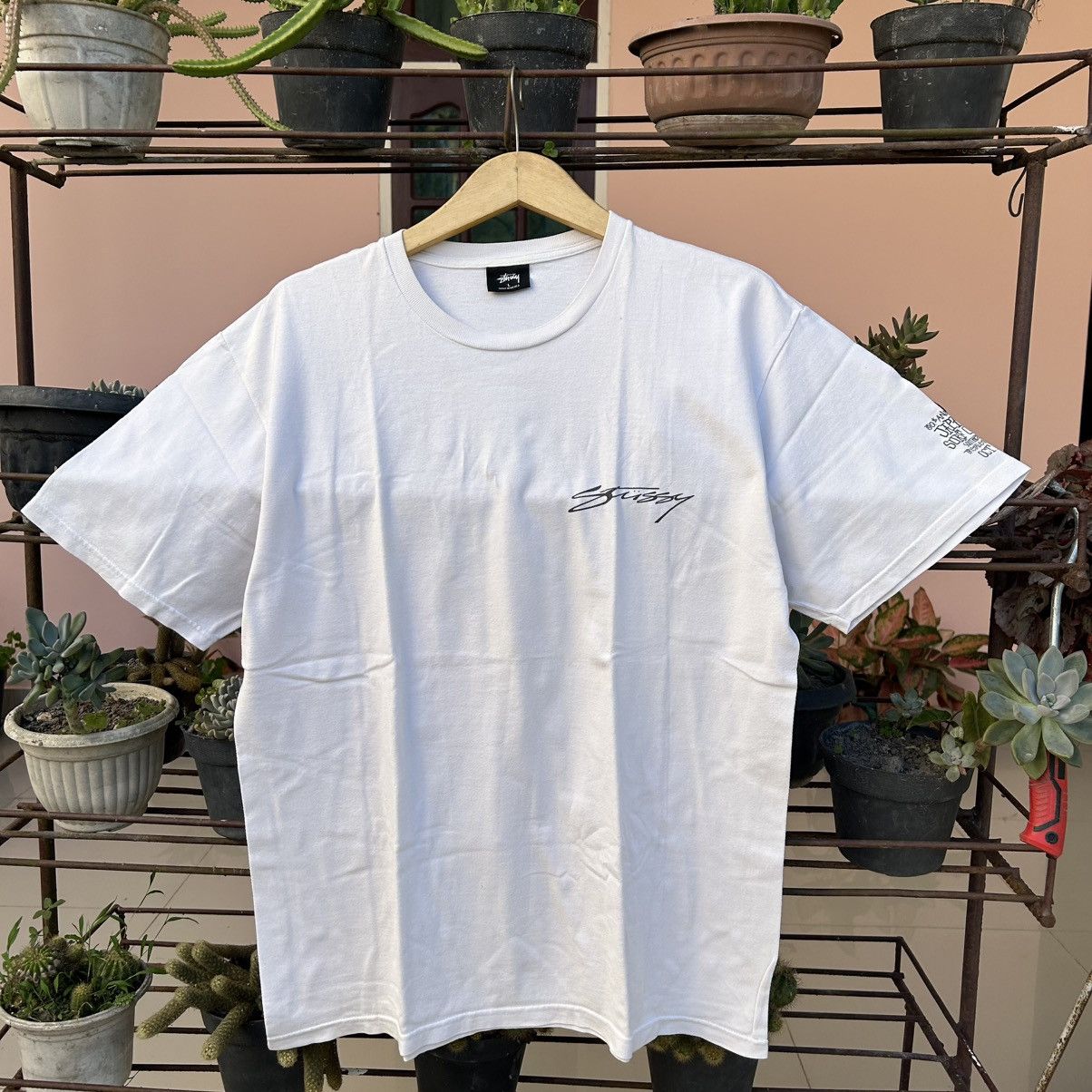 Stussy RARE Tshirt STUSSY 30th Anniversary JAPANESE SURF CONTEST Size US L / EU 52-54 / 3 - 1 Thumbnail
