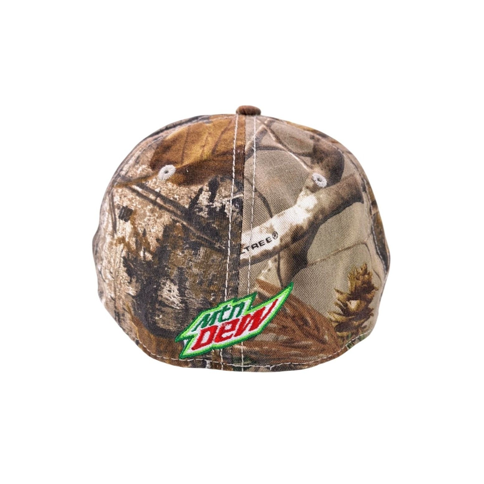 Realtree Mountain Dew Realtree Camo Camouflage Hat Embroidered Logo Size ONE SIZE - 4 Thumbnail