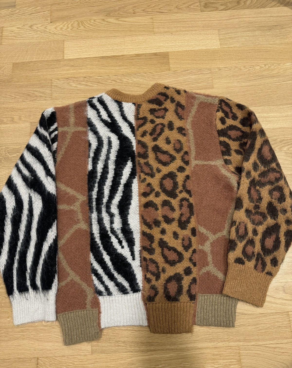 Palace Palace x Needles Hairy Animal Knit | Grailed