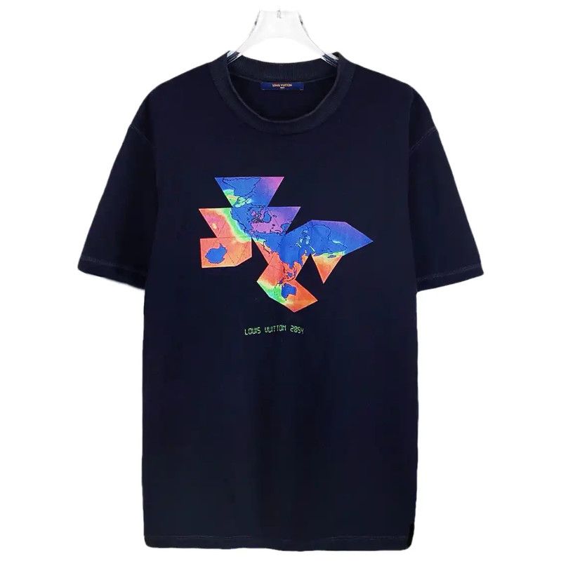Louis Vuitton Louis Vuitton Black Nylon T-Shirt for Women 0089 Size L / US 10 / IT 46 - 1 Thumbnail