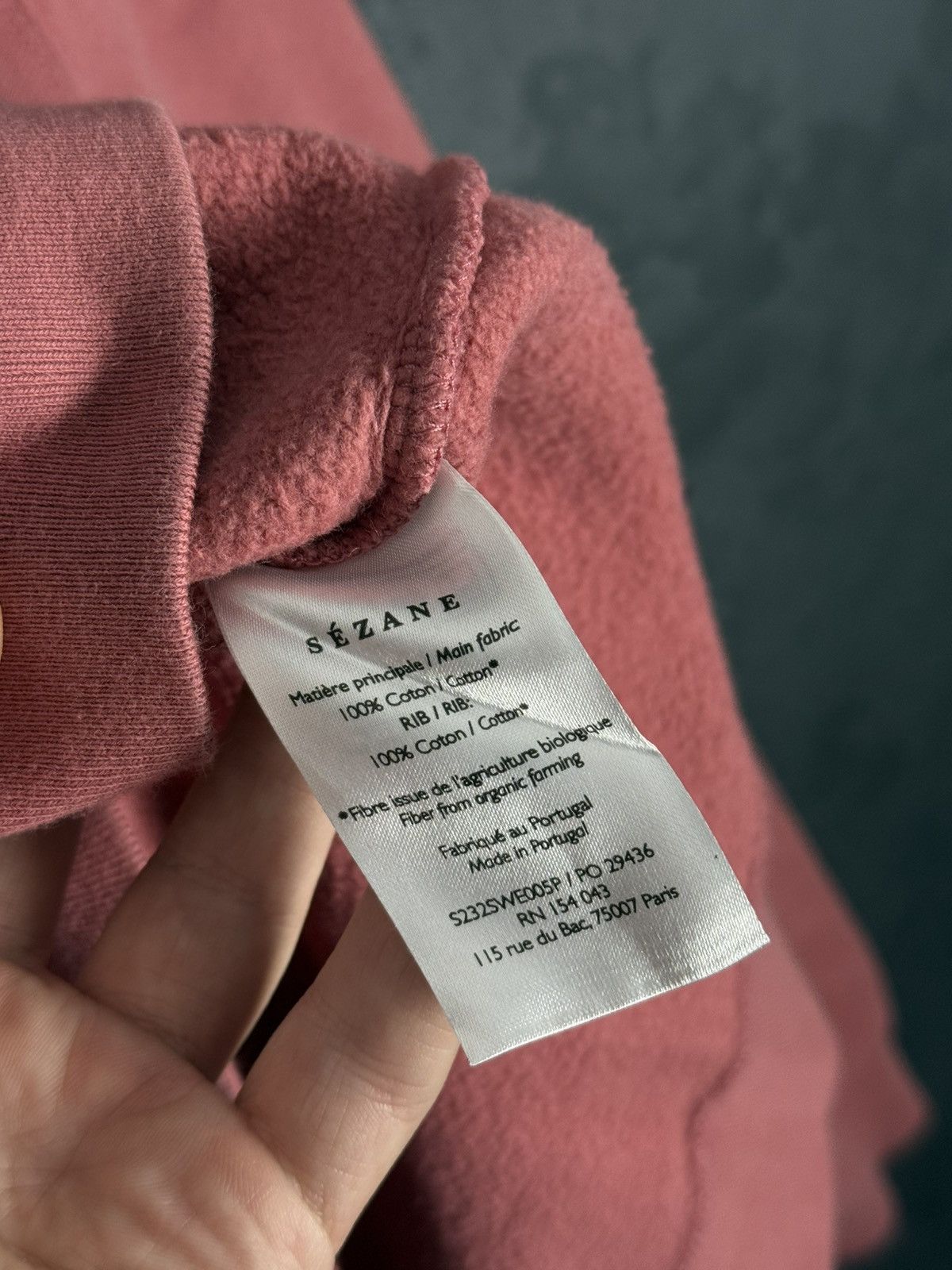 Sezane Sezane La Chamade Women's Sweatshirt Heart Design Size S Size S / US 4 / IT 40 - 10 Thumbnail