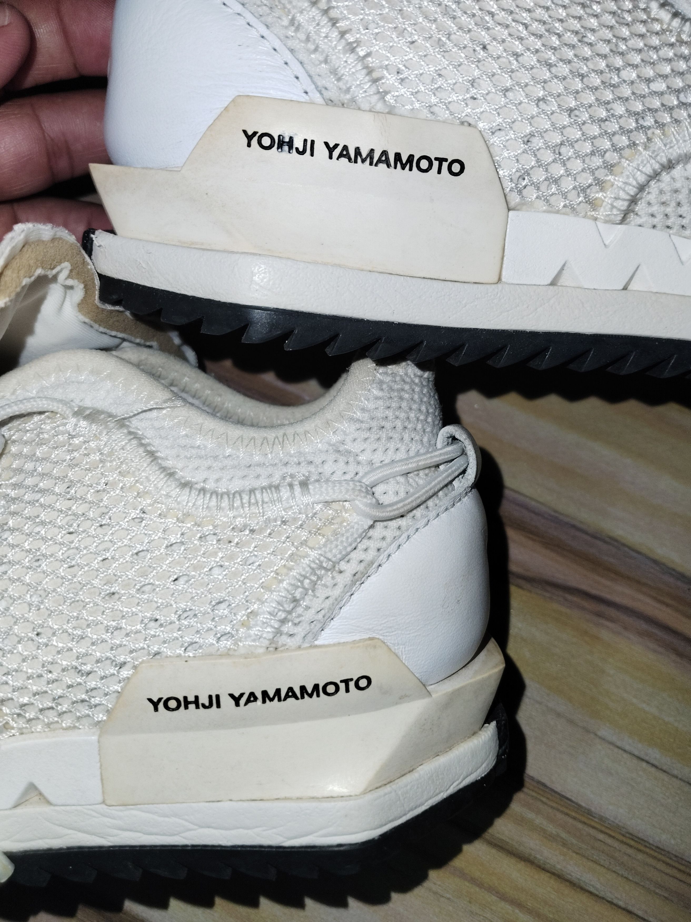 Yohji Yamamoto ADIDAS Y3 HARIGANE II White Size US 7.5 / EU 40-41 - 3 Thumbnail
