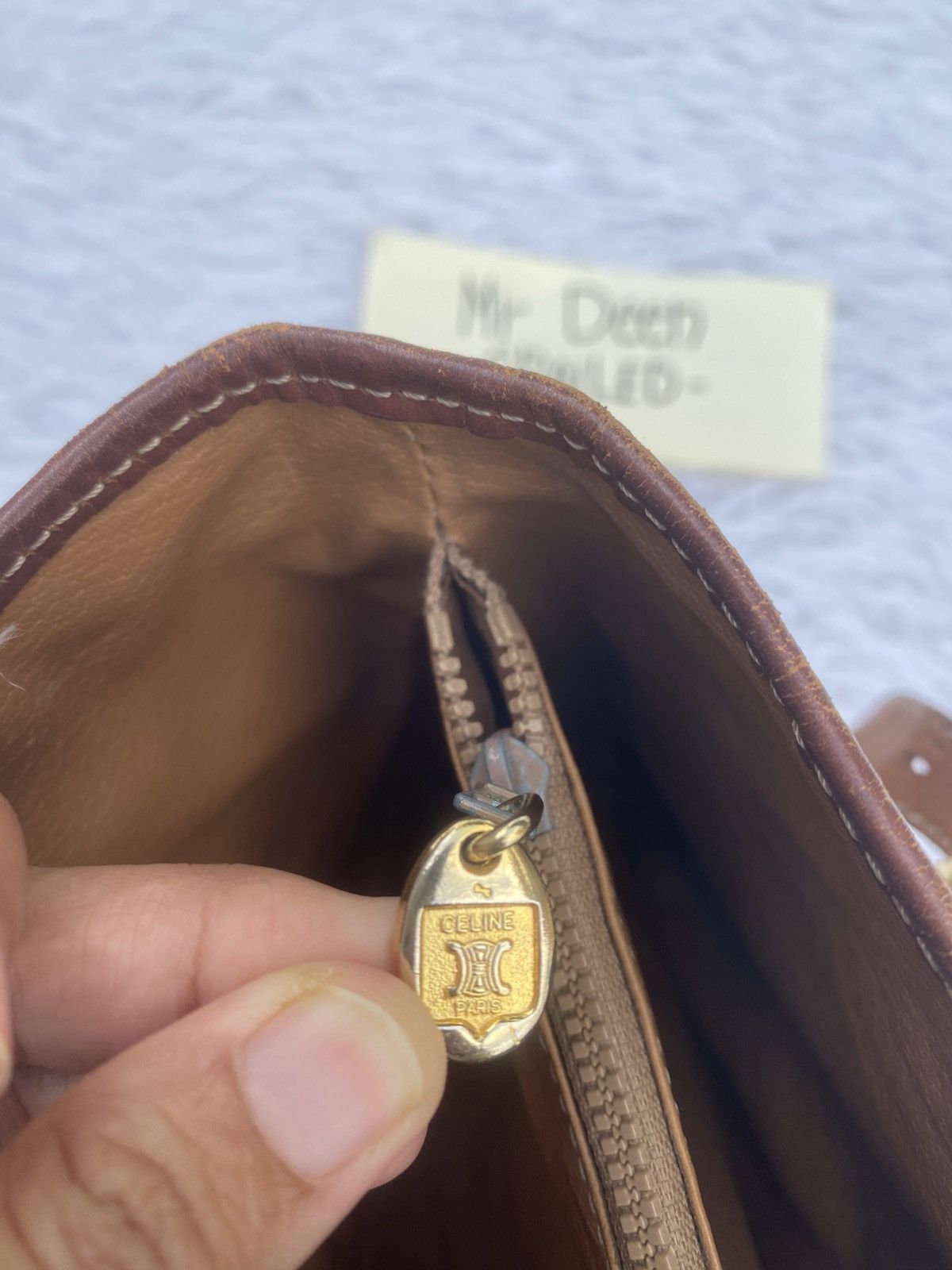 Celine Rare CELINE Monogram Handle Bag Size ONE SIZE - 17 Thumbnail