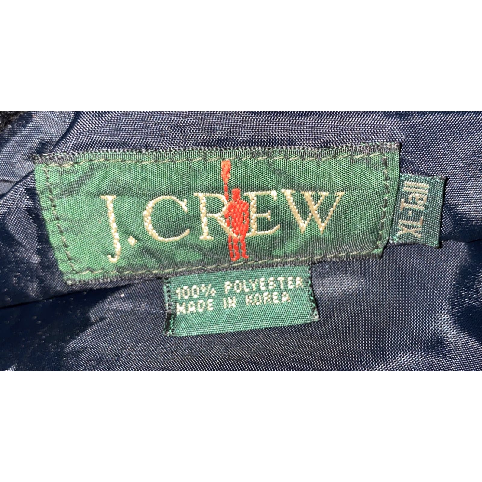 J.Crew J.CREW Jacket Full Zip Men Red XLT TALL Polyester Big & Tall Mens Size US XL / EU 56 / 4 - 6 Thumbnail