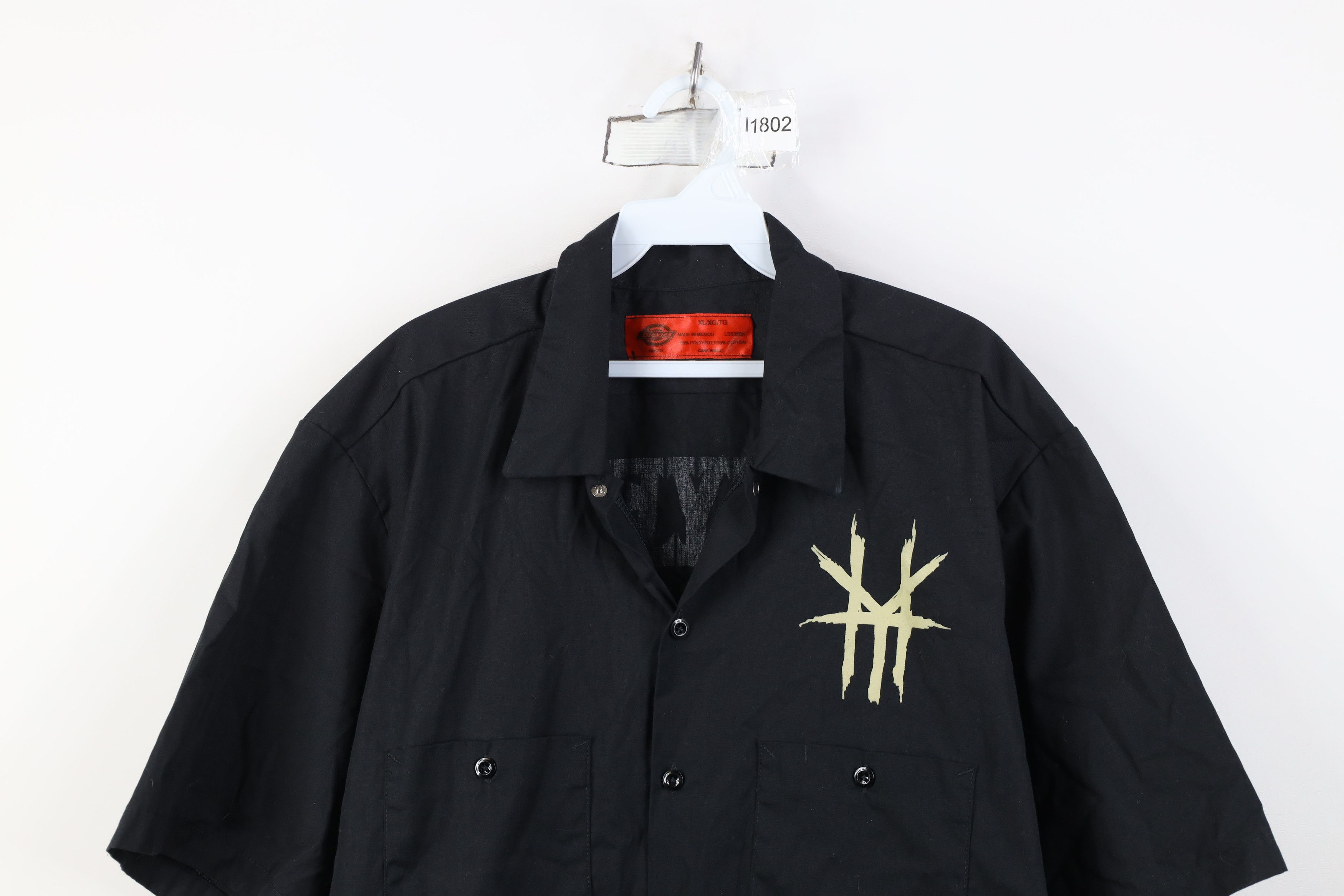Dickies Vintage Y2K Dickies Hellyeah Hellions Short Sleeve Shirt Size US XL / EU 56 / 4 - 2 Thumbnail