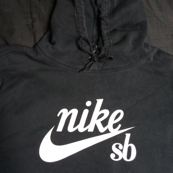 Nike SB Vintage Y2K Nike SB Spell Out Hoodie Sweatshirt Size US L / EU 52-54 / 3 - 1 Thumbnail