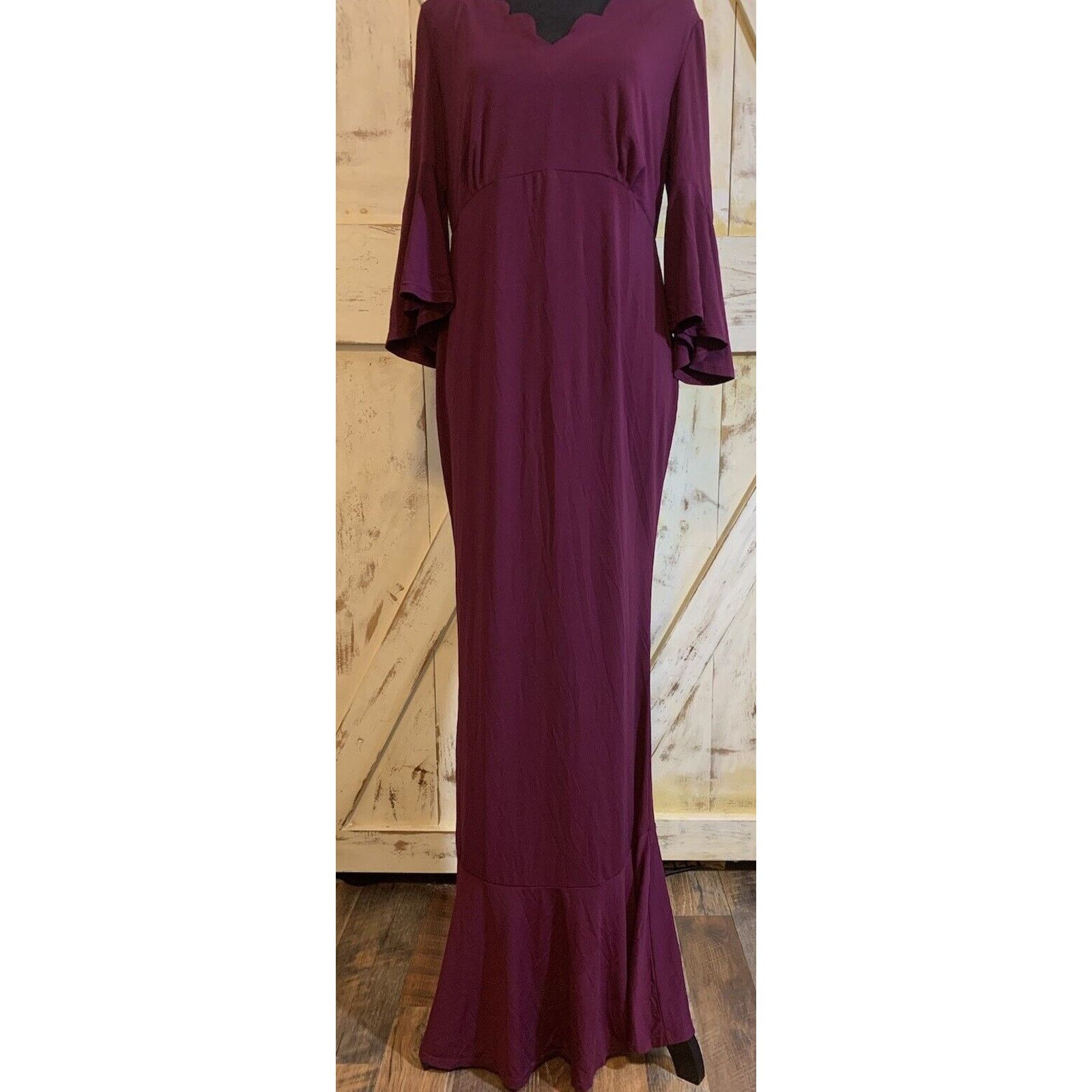 Other NWT Kimi + Kai Maternity Dress | Burgundy S Size S / US 4 / IT 40 - 1 Thumbnail