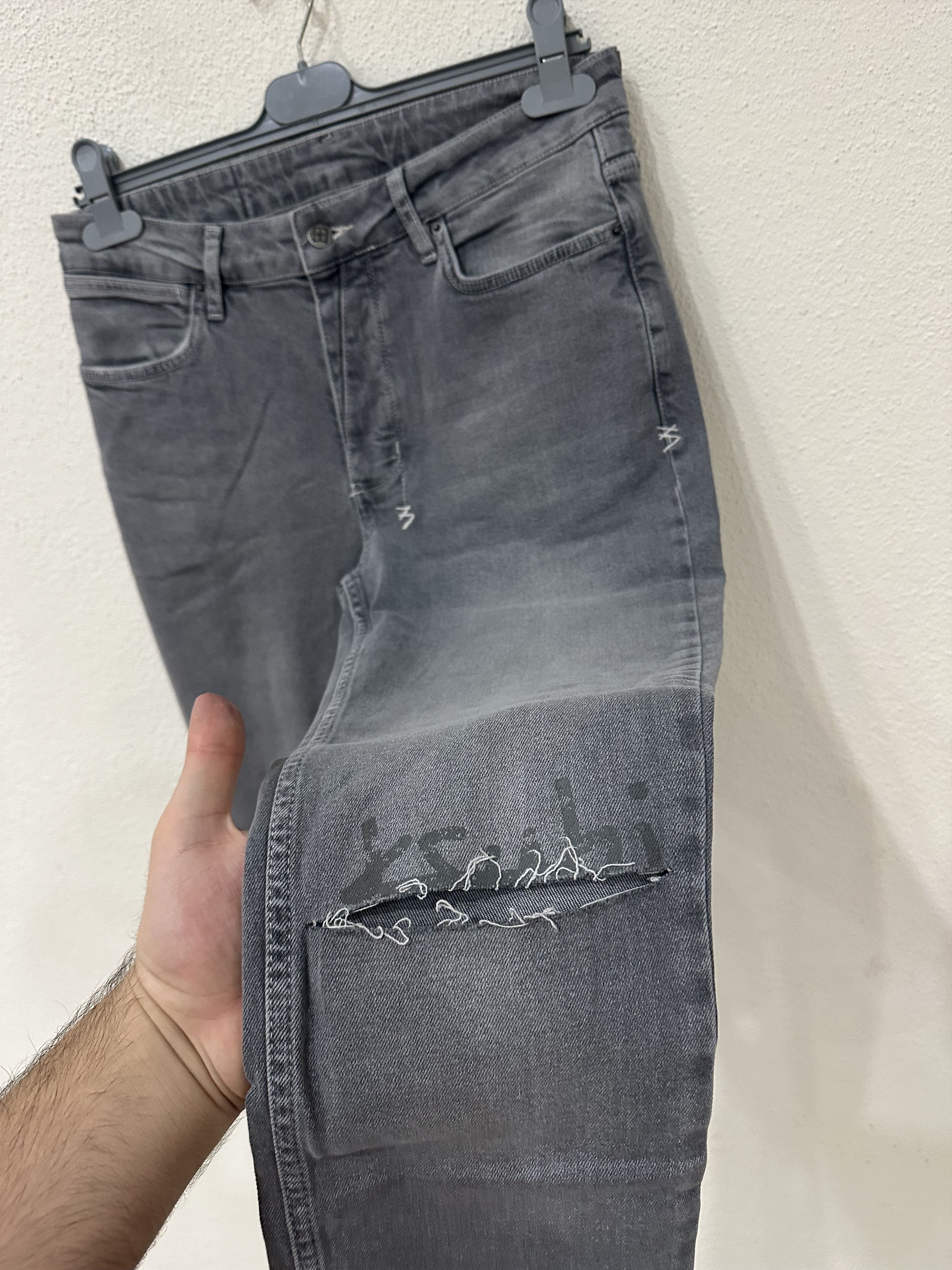 Ksubi Ksubi Van Vinkle Jeans Size 33 Gray Size US 33 - 5 Thumbnail