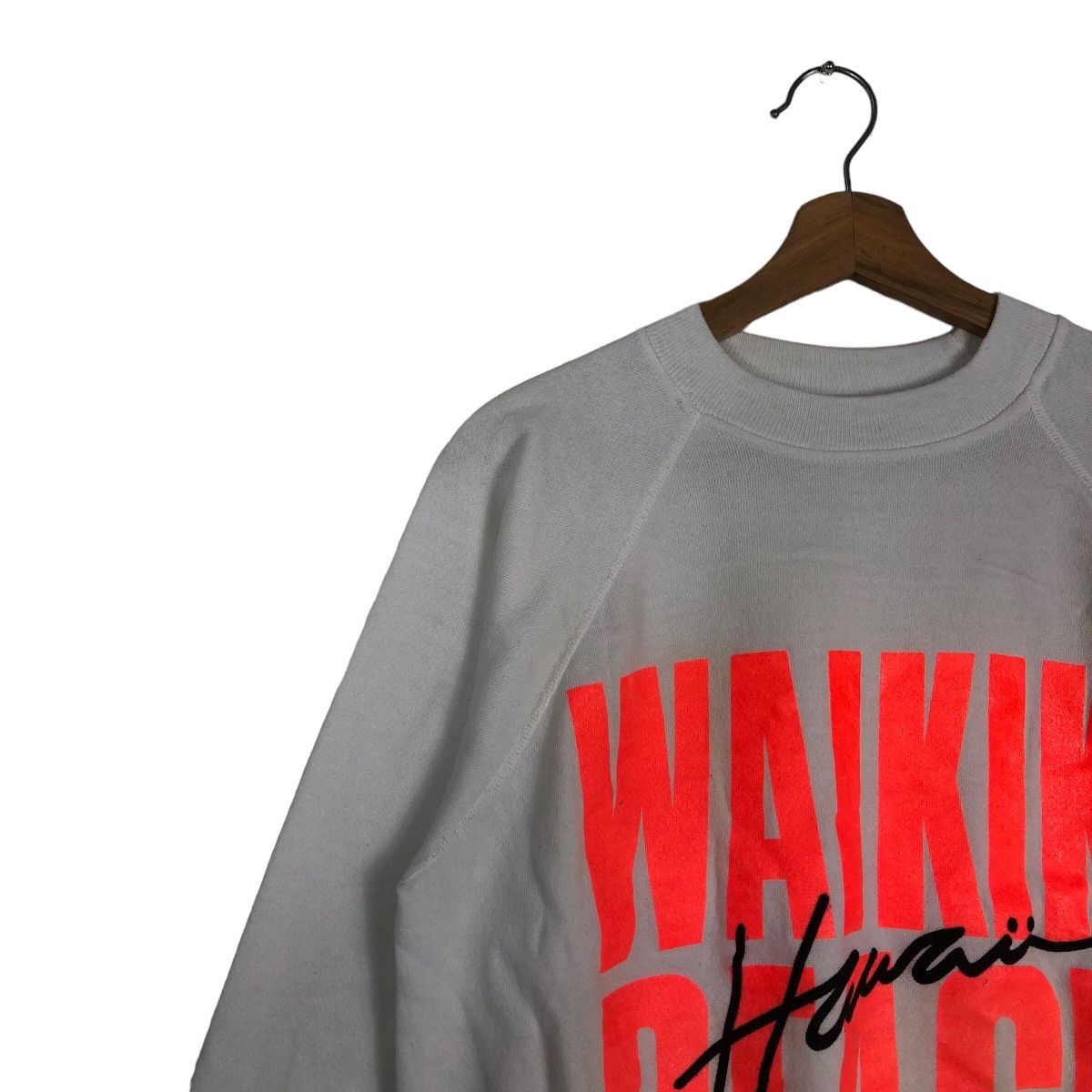 Japanese Brand 🔥90’s Vintage Sweatshirt USA Hanes Hawaii Waikiki Beach Size US L / EU 52-54 / 3 - 7 Thumbnail