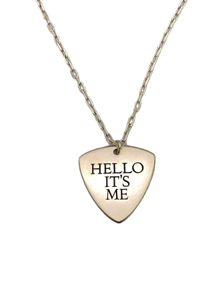 Hysteric Glamour .925 "HELLO IT'S ME" Guitar Pick Necklace Size ONE SIZE - 1 Thumbnail