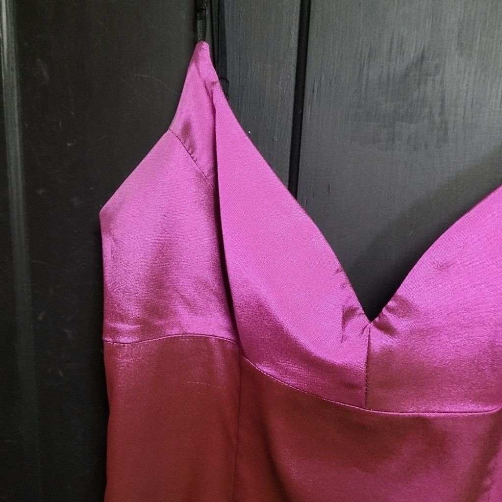 Nicole Miller Nicole Miller, Fuschia evening gown/prom dress,nwot,Size 10 Size L / US 10 / IT 46 - 4 Thumbnail