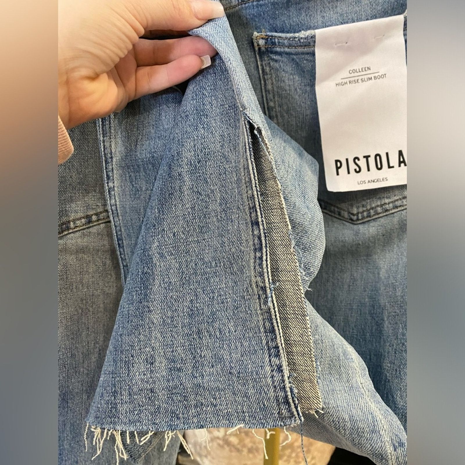 Pistola Pistola COLLEEN HIGH RISE SLIM BOOT GRAMERCY Jeans 32 Size 32" / US 10 / IT 46 - 9 Thumbnail