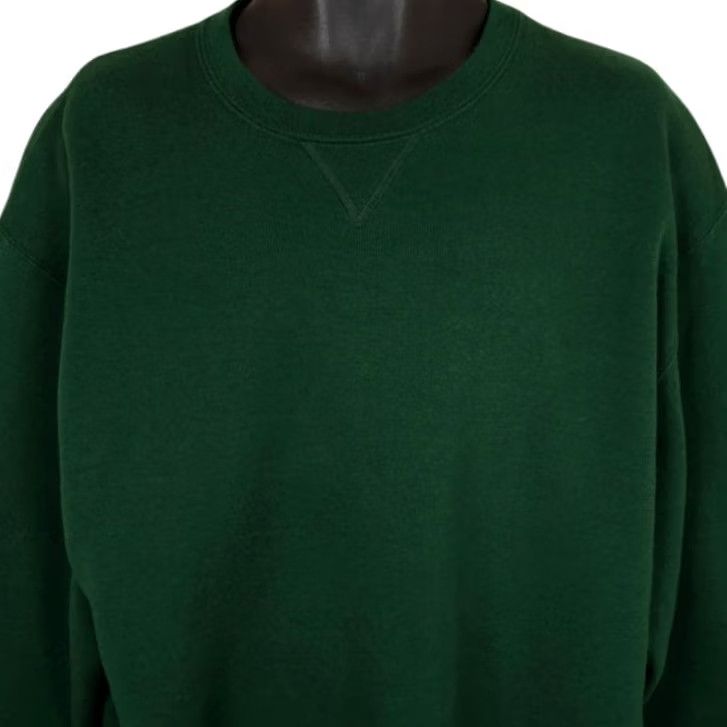Russell Athletic VINTAGE Russell Athletic Sweatshirt Mens Size 2XL Green Y2K Crewneck Size US XXL / EU 58 / 5 - 2 Thumbnail