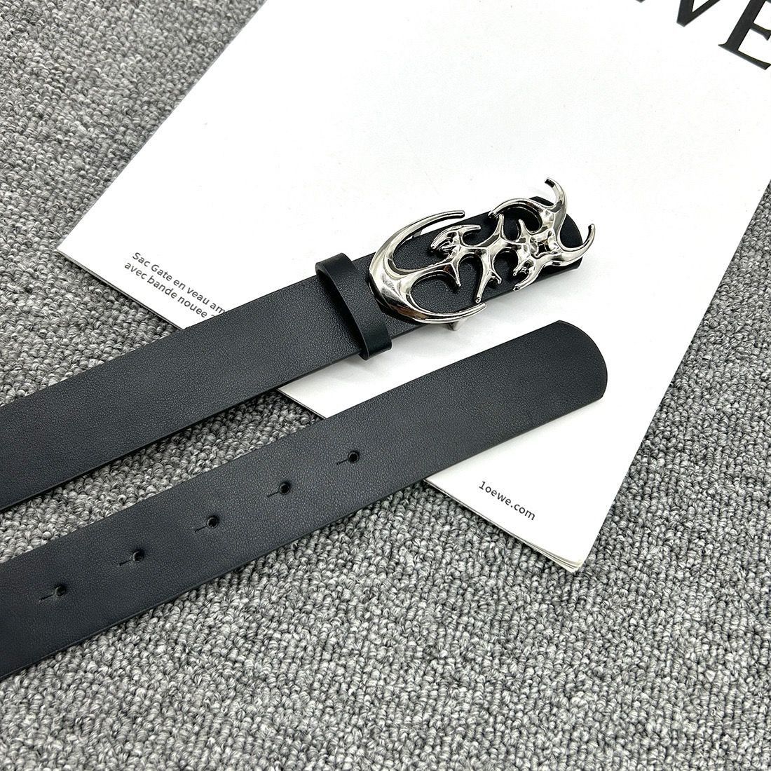 Designer Rare Vintage Belt Riveted Belts Menswear Accessories Size ONE SIZE - 6 Thumbnail