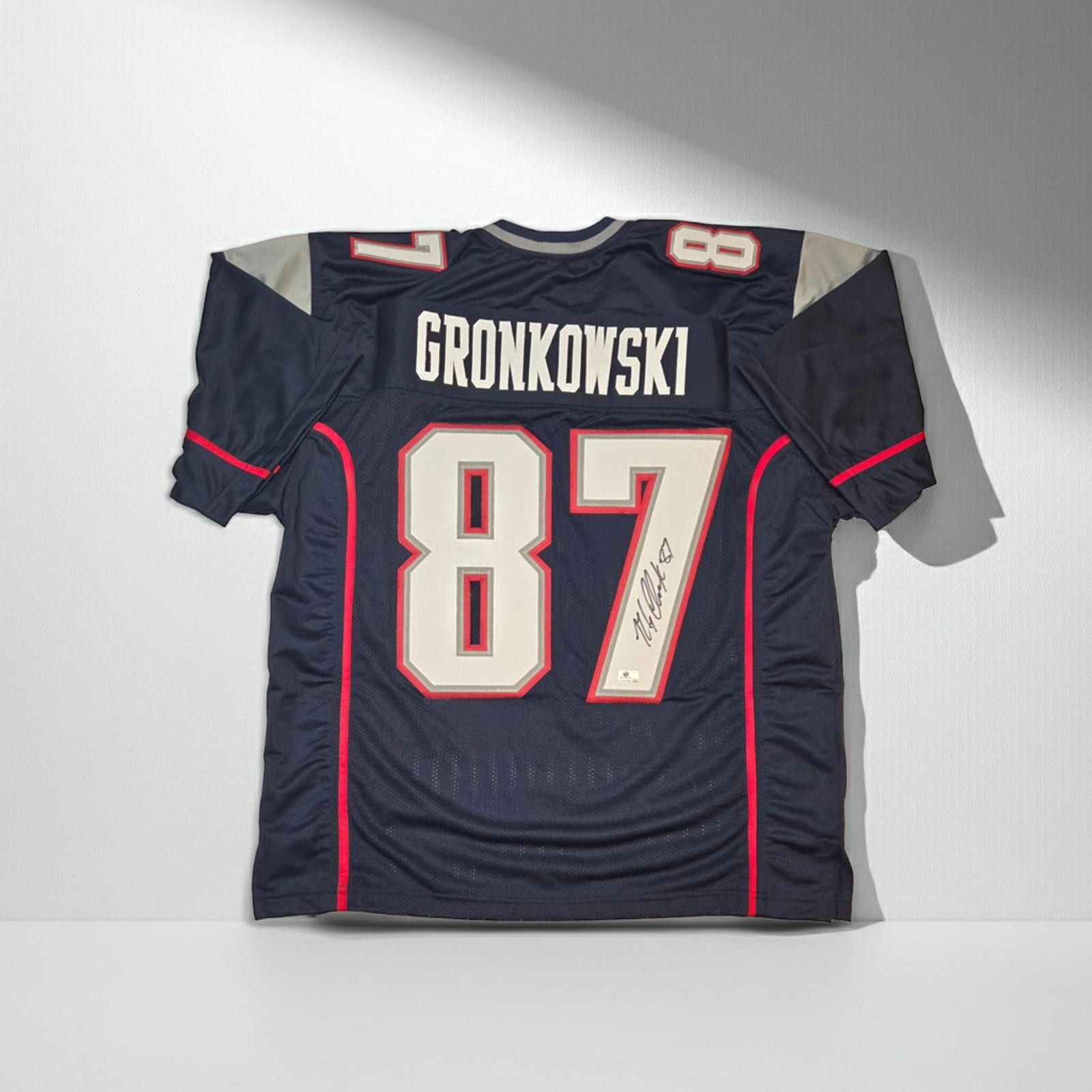 Other Rob Gronkowski Patriots Autographed Football Jersey coa (XL) Size ONE SIZE - 1 Thumbnail