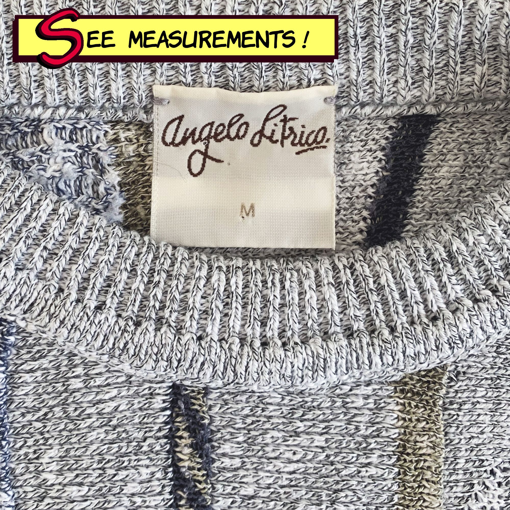 Angelo Litrico Vintage 80s 90s ANGELO LITRICO Sweater Sweatshirt Tundraknit Size US M / EU 48-50 / 2 - 6 Thumbnail