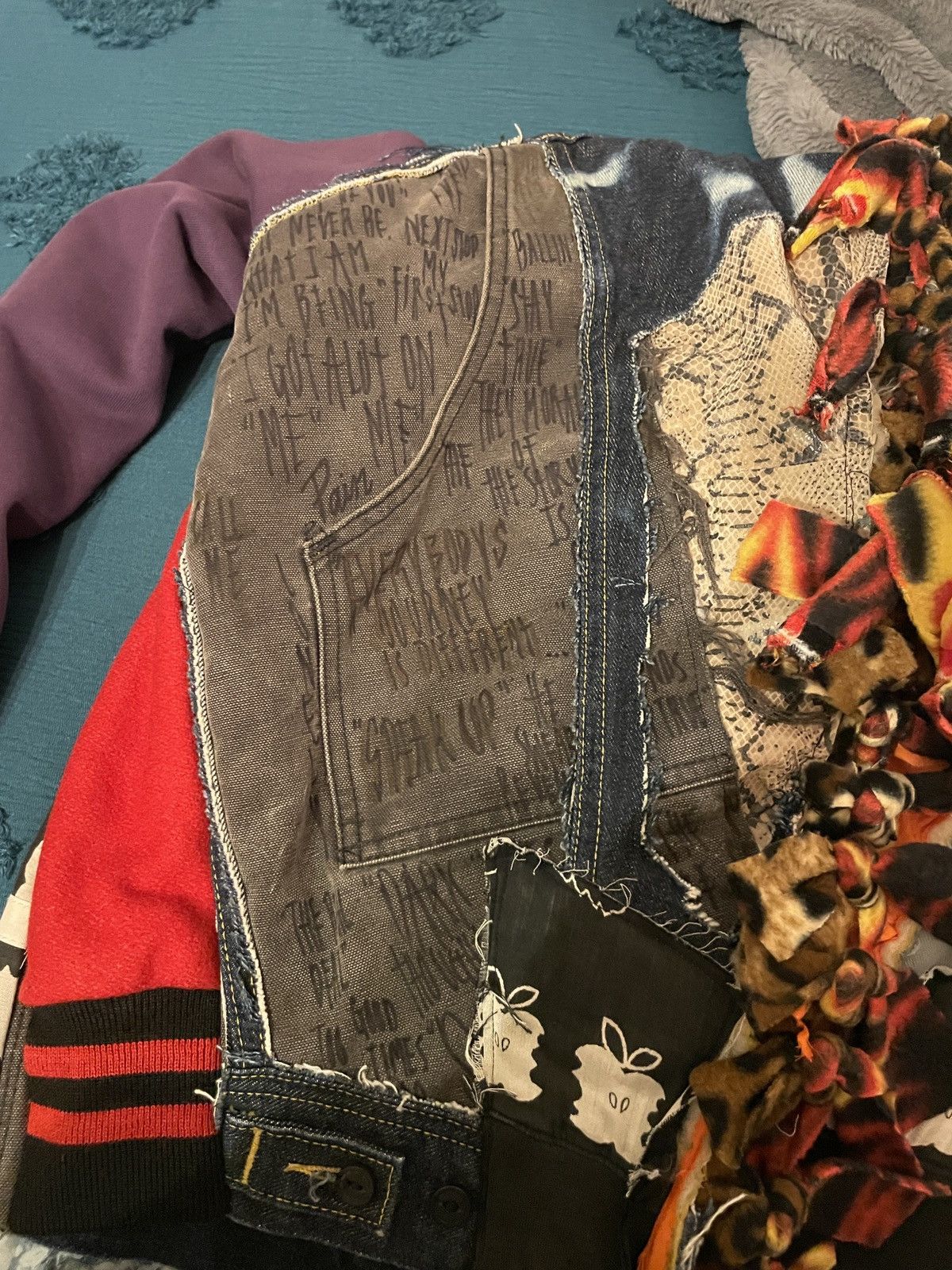 Lee Adamane Customized Lee Denim jacket Size US XL / EU 56 / 4 - 16 Thumbnail
