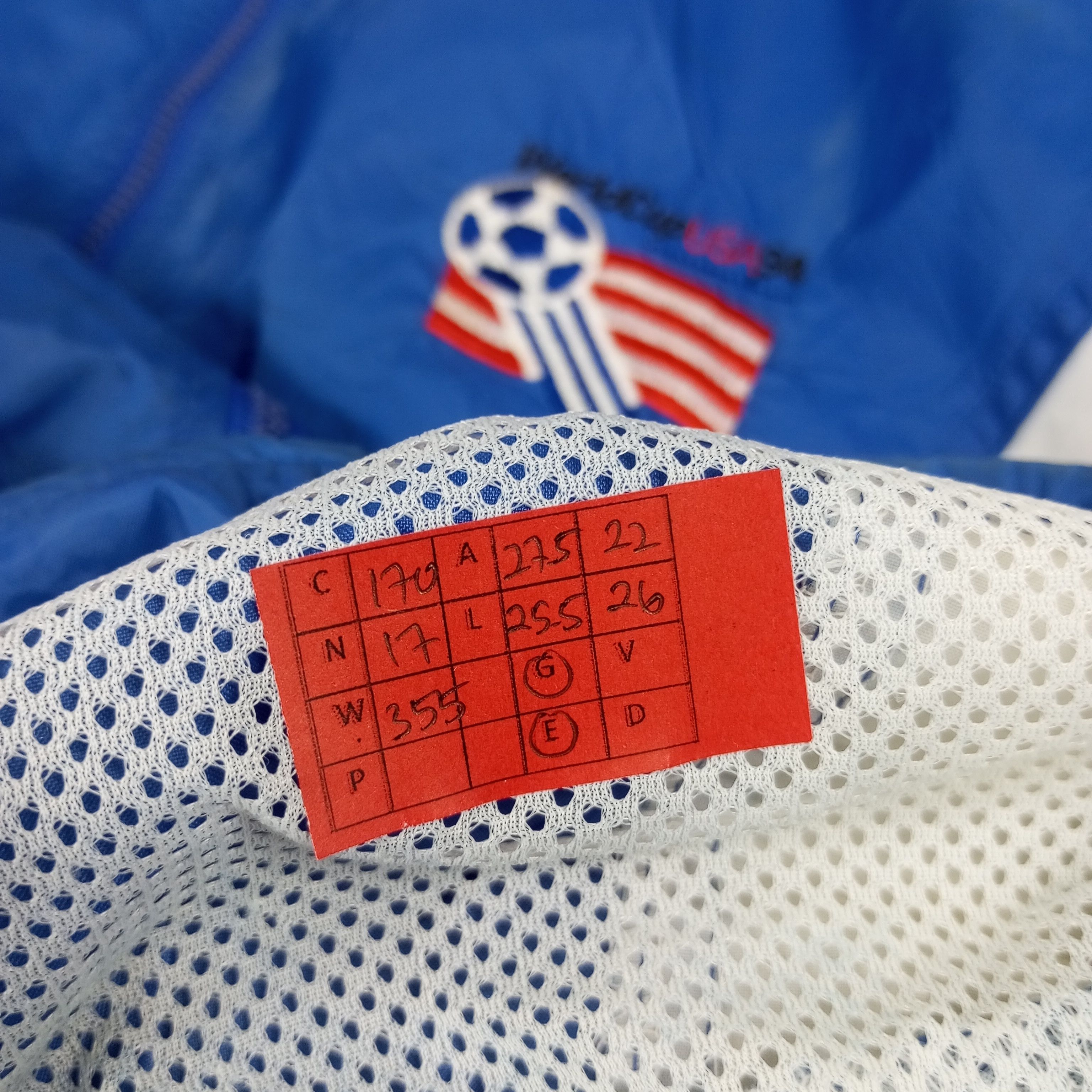Nutmeg × Vintage World Cups USA 1994 Vintage Nutmeg Windbreaker Jacket Size US XXL / EU 58 / 5 - 13 Thumbnail