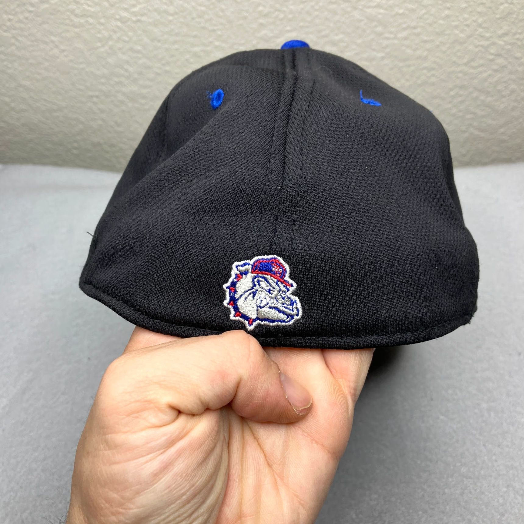 Vintage VINTAGE The Game Hat Mens Black Baseball Cap M Flex Fit Wake Christian Academy Bulldogs Size ONE SIZE - 5 Thumbnail