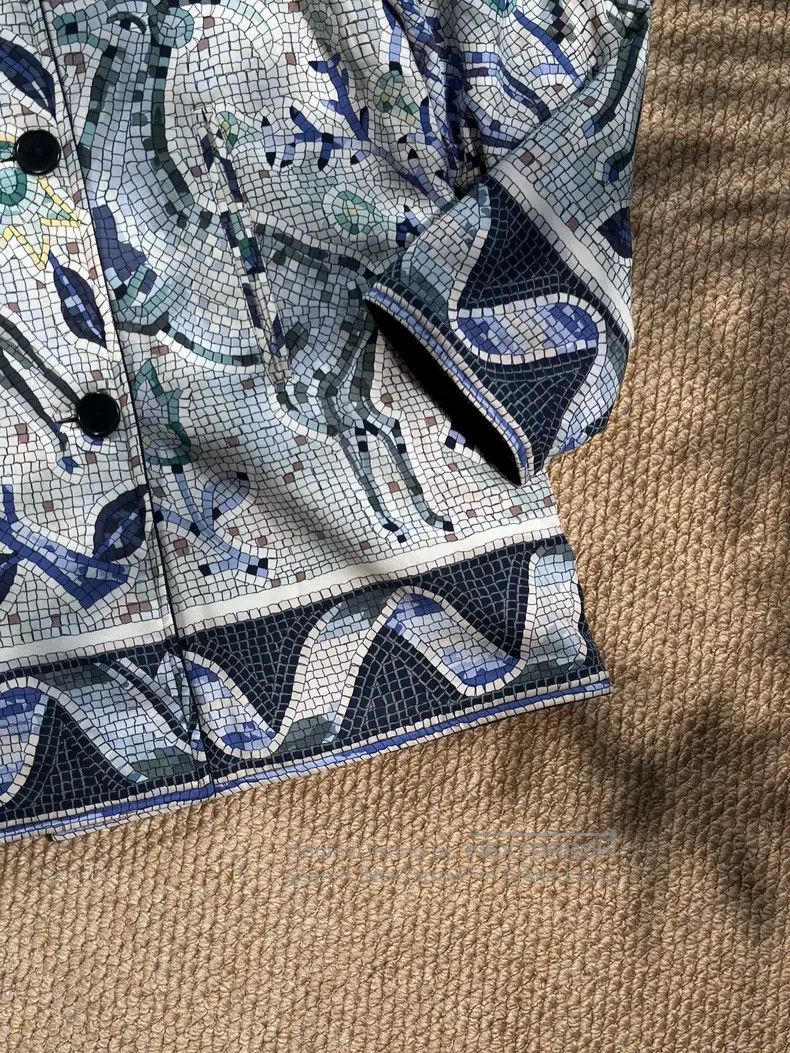 Hermes Hermes Margiela Era Silk Wool Two-Sided Vintage Graffiti P Size XL / US 12-14 / IT 48-50 - 3 Thumbnail