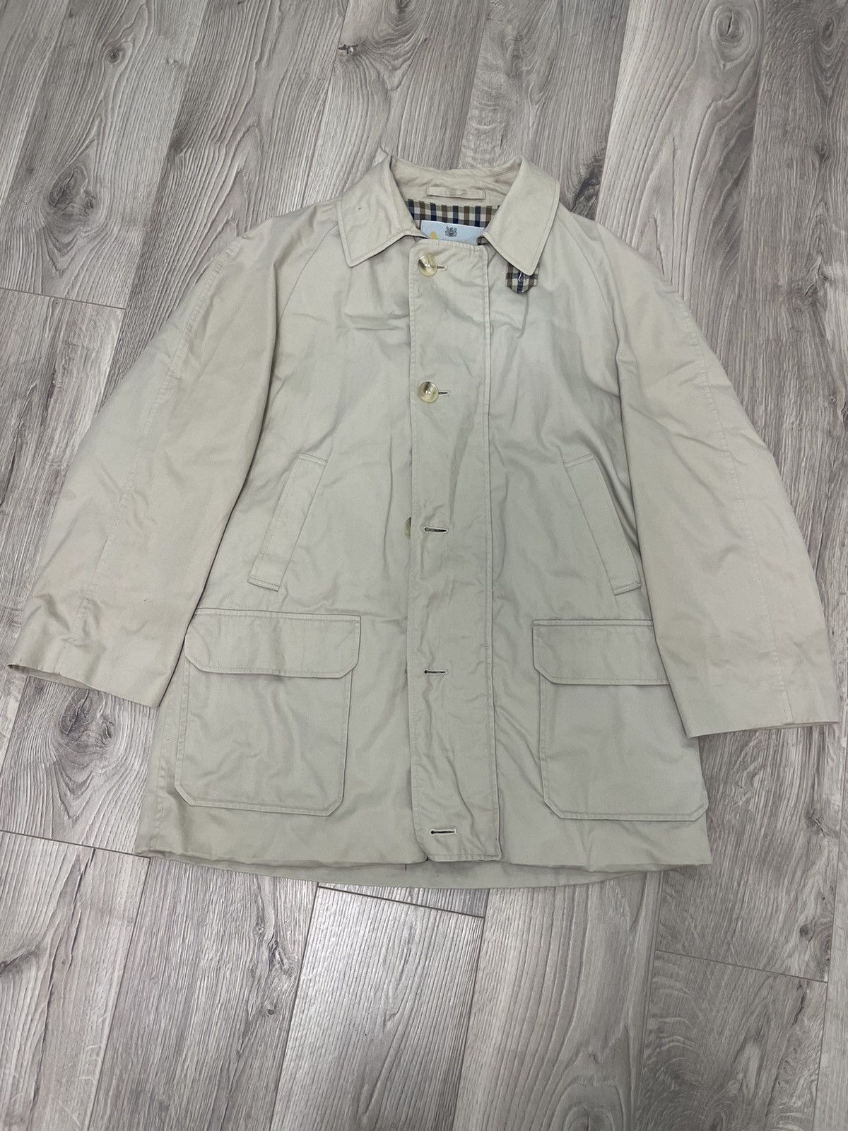 Aquascutum × Vintage Aquascutum coat Size US XL / EU 56 / 4 - 2 Thumbnail