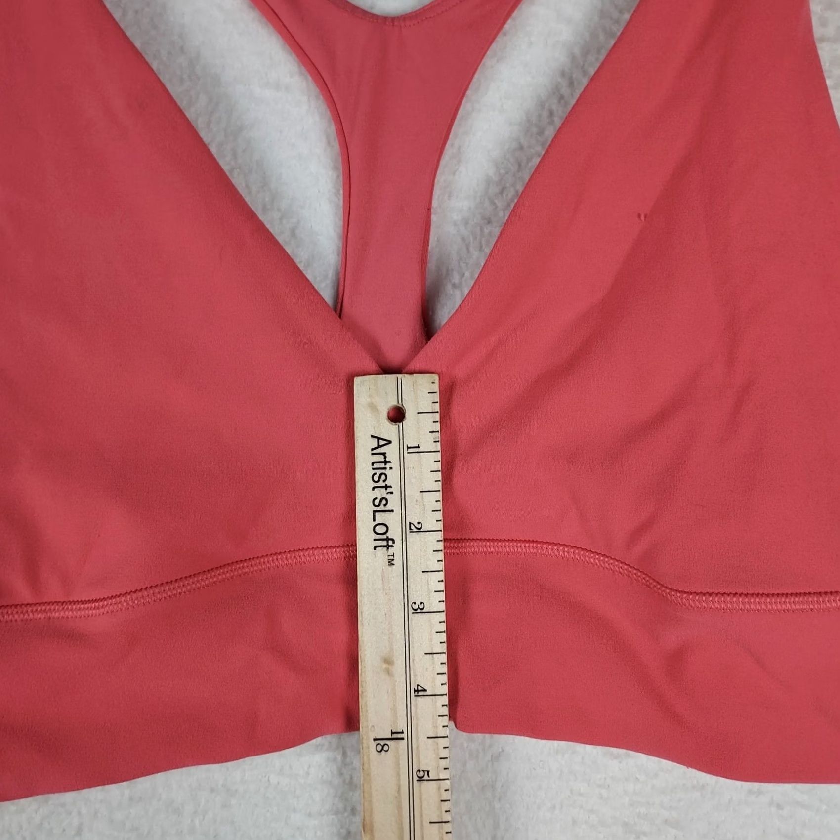 Athleta Athleta Womens M Coral Racerback Sports Bra Top Size M / US 6-8 / IT 42-44 - 5 Thumbnail