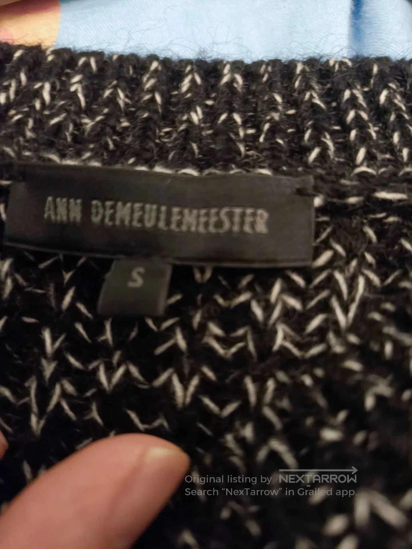 Ann Demeulemeester Ann Demeulemeester Patterned Sweater S. Size S / US 4 / IT 40 - 4 Thumbnail