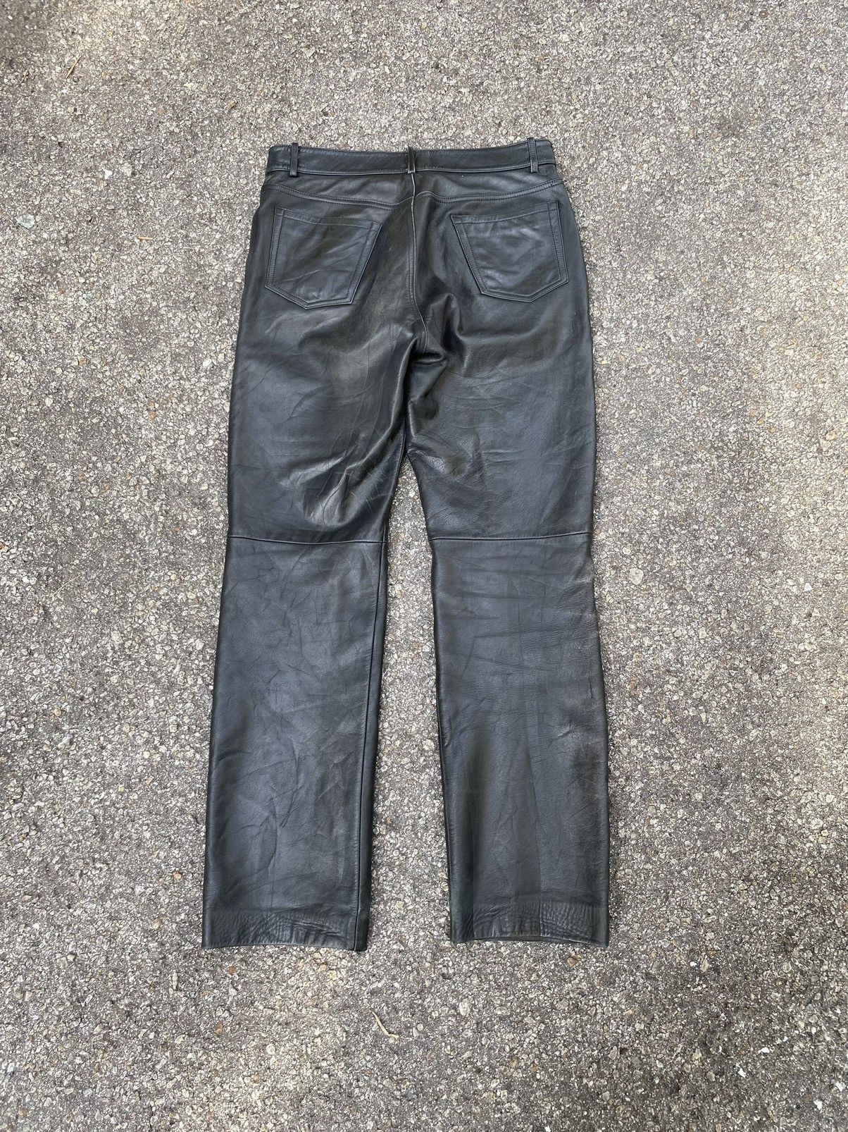 If Six Was Nine Leather Pants Comme Ca Du Mode Men Size US 30 / EU 46 - 7 Thumbnail