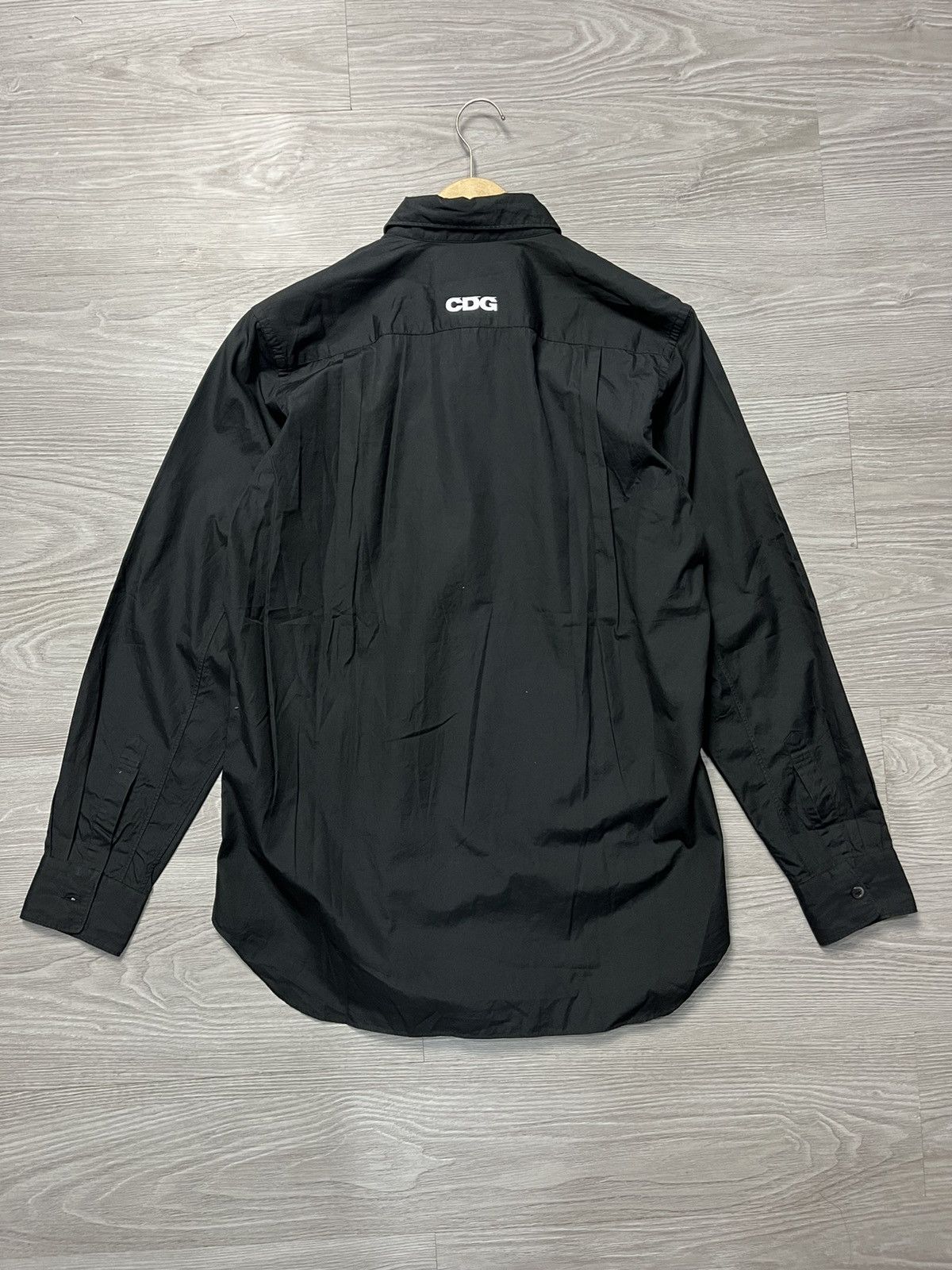 Comme des Garcons SZ-B001 COMME des GARCONS CDG Black Shirt Size US M / EU 48-50 / 2 - 3 Thumbnail