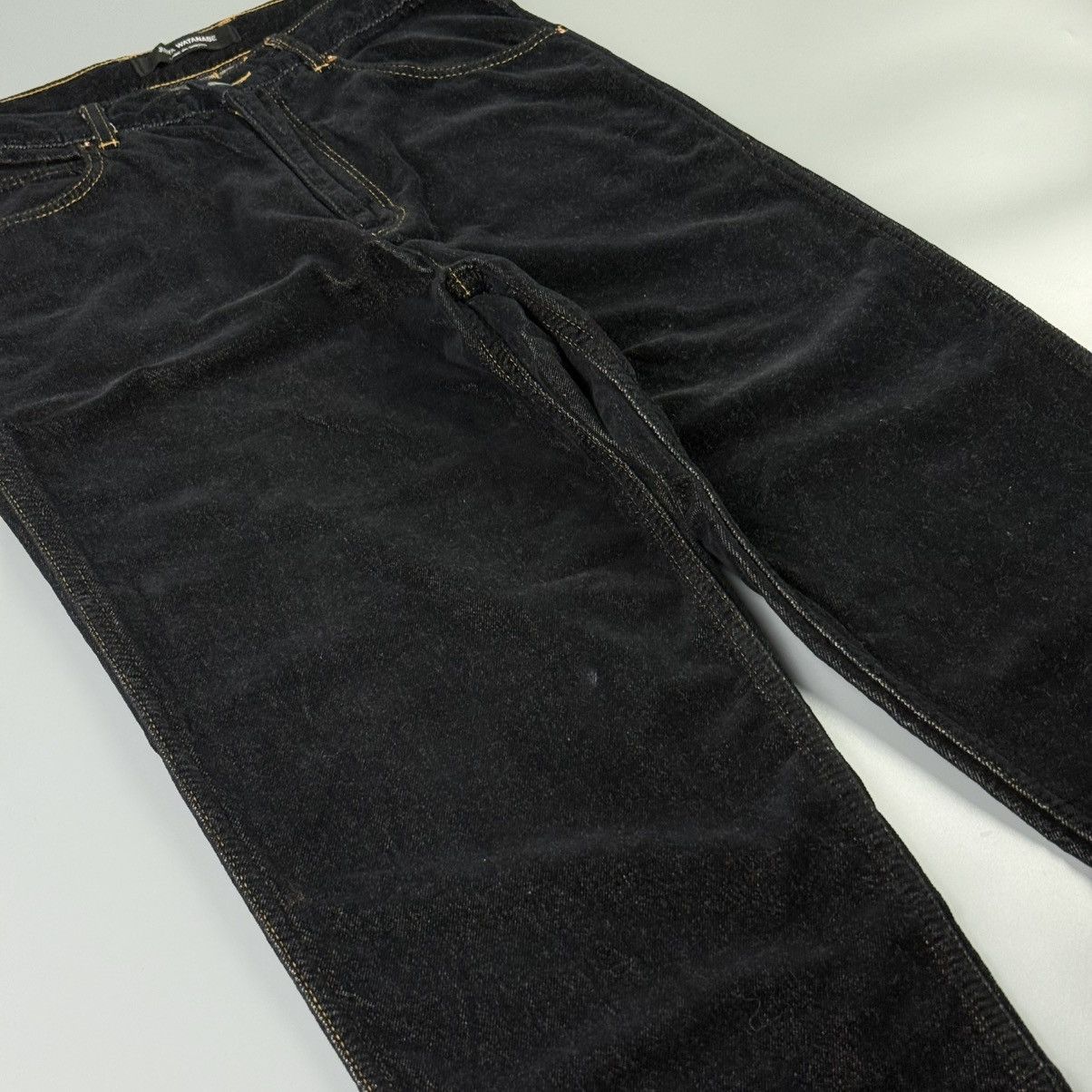 Junya Watanabe Junya Watanabe - AD2005 - Velour Wide-Leg Pants Size US 33 - 5 Thumbnail