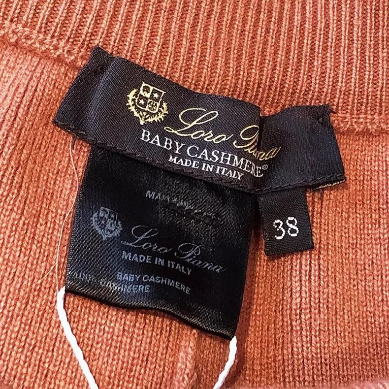 Loro Piana LORO PIANA Small cashmere knit wide leg pants Size 25" / US 0 / IT 36 - 8 Thumbnail