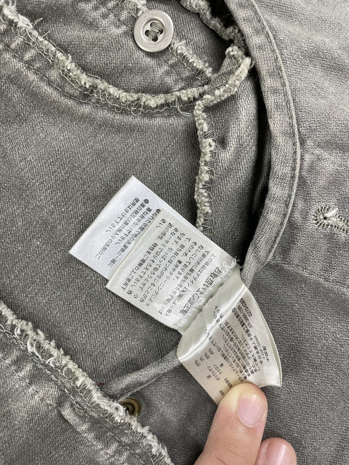 Comme des Garcons Homme Deux × If Six Was Nine × Vintage VINTAGE DEUX BONDAGE Comme Des Garcons LGB Style Jacket Size US S / EU 44-46 / 1 - 9 Thumbnail