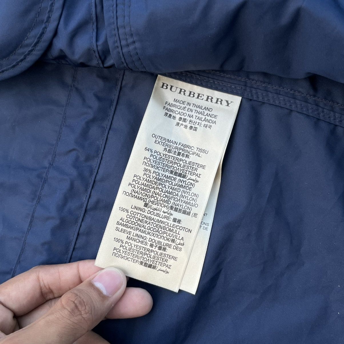 Burberry Burberry Brit Stowable Hood Field Jacket Size US M / EU 48-50 / 2 - 12 Thumbnail