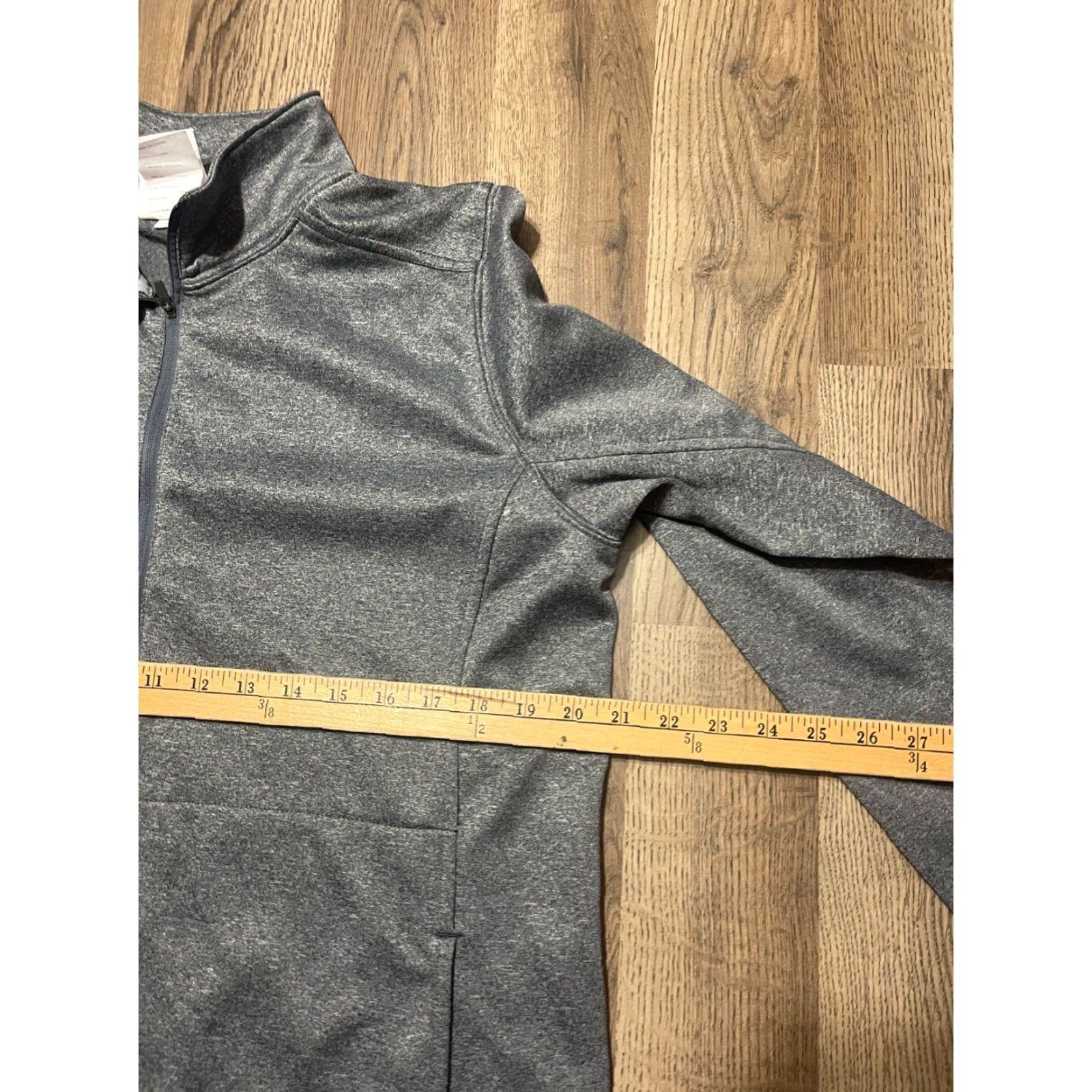 New Balance New Balance Sweater Womens Size L Gray 1/4 Zip Pullover Casual Everyday Size L / US 10 / IT 46 - 7 Thumbnail