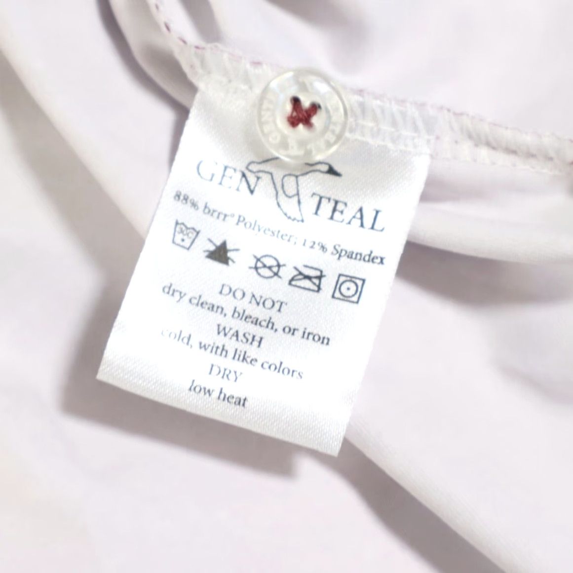 Vintage Genteal Brrr Tailgate Football High Stretch Polo Shirt Maroon Men's S Size US S / EU 44-46 / 1 - 8 Thumbnail