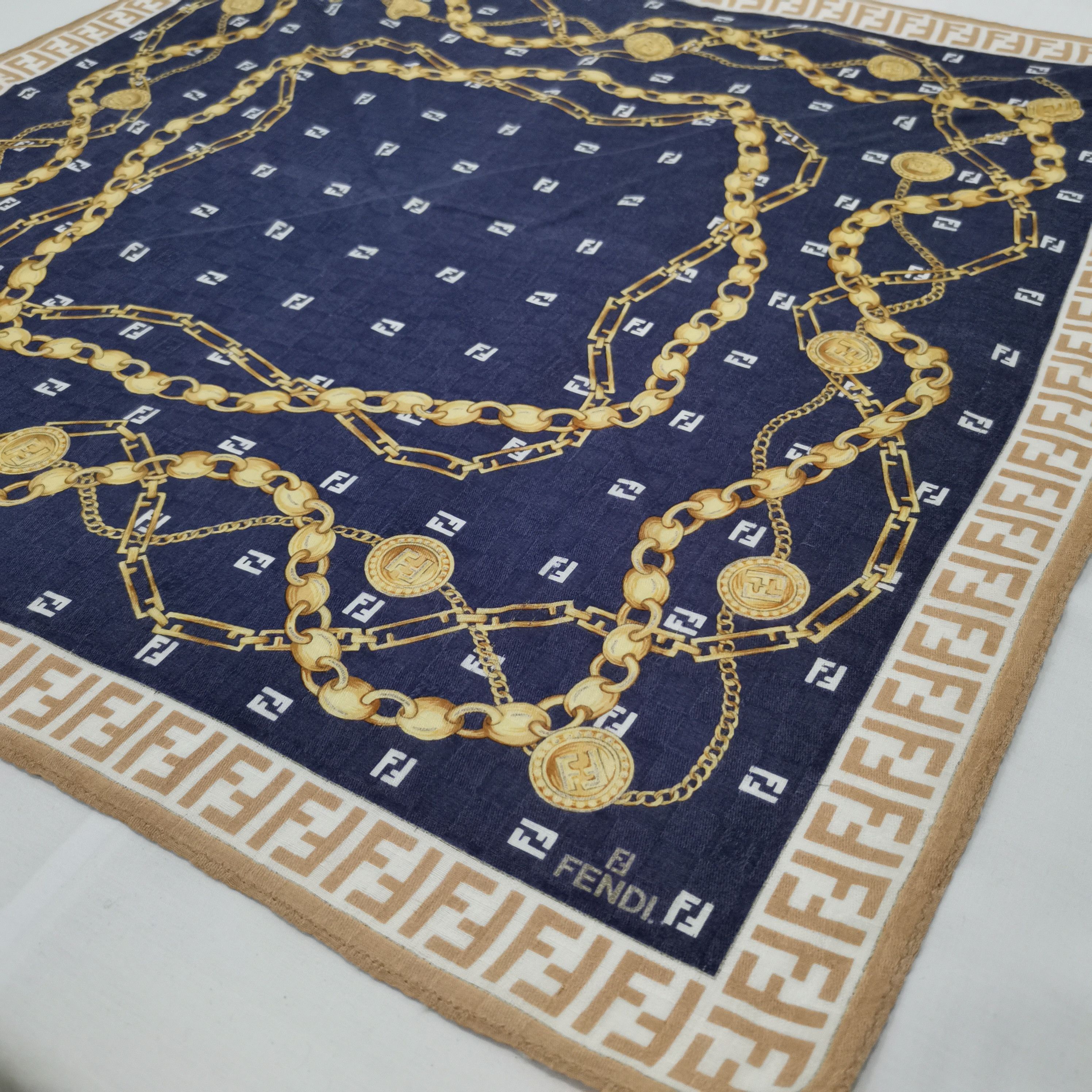 Fendi FENDI HANDKERCHIEF/ BANDANA/ SCARF Size ONE SIZE - 1 Thumbnail