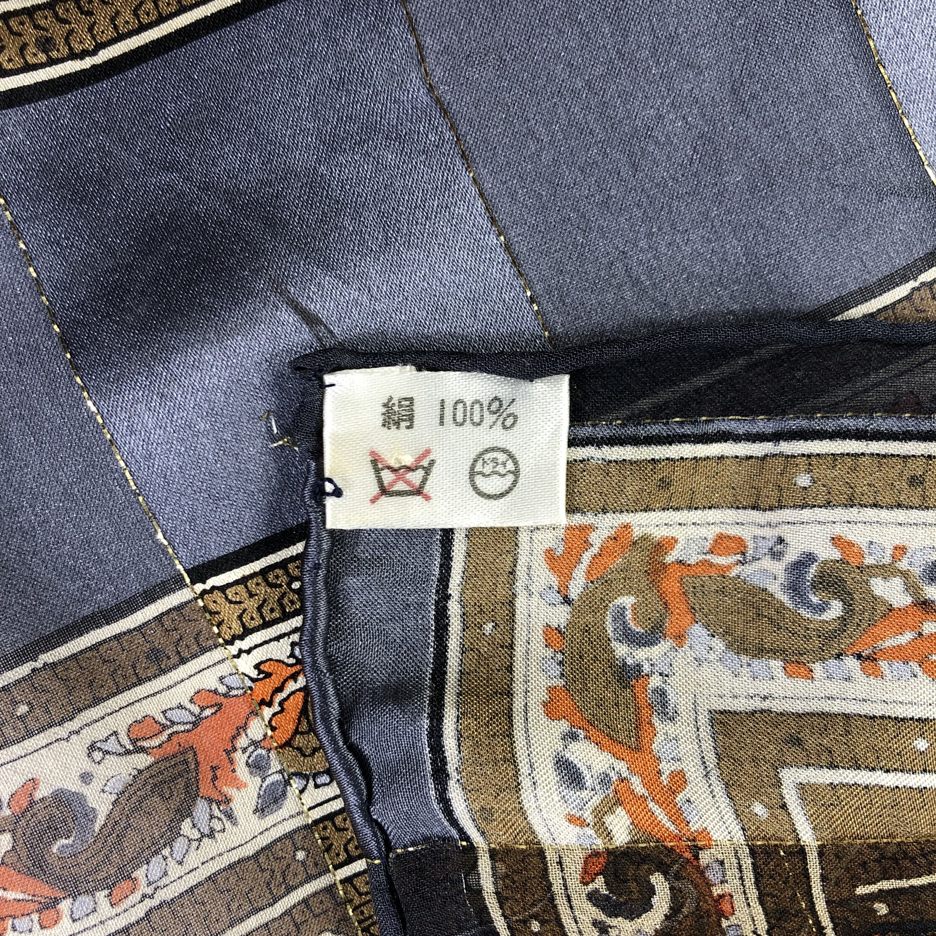 Vintage Vintage Silk Scarf Size ONE SIZE - 6 Thumbnail
