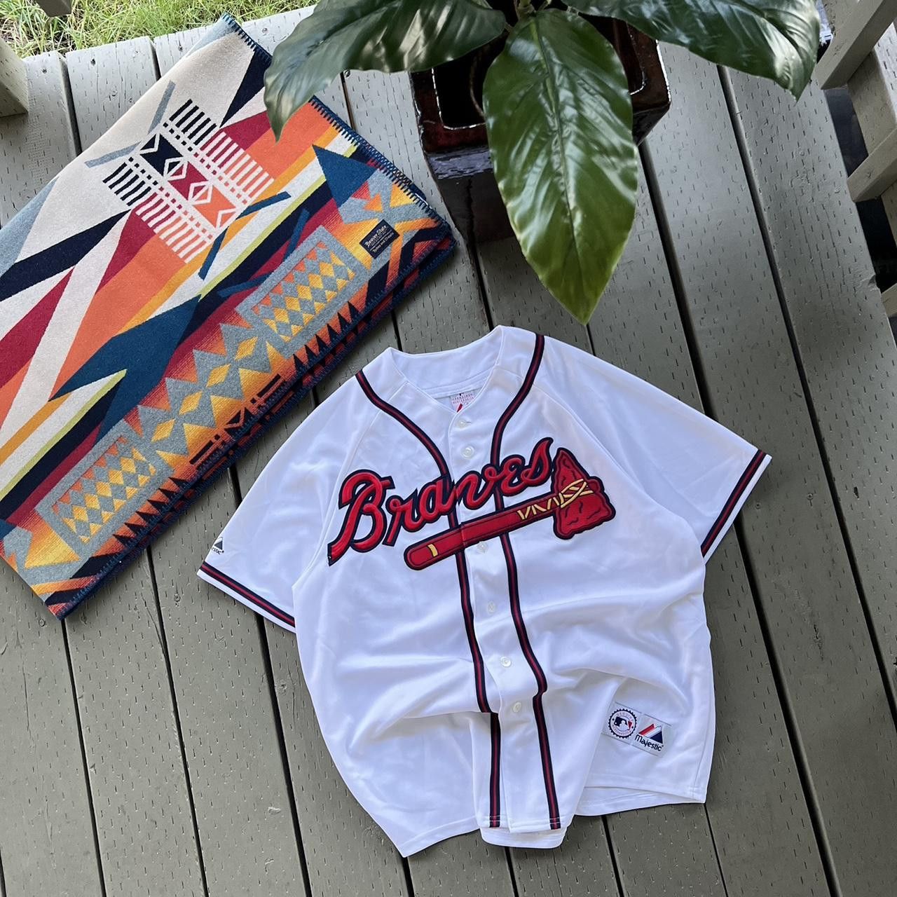 MLB × Vintage Atlanta Braves Vintage jersey Size US L / EU 52-54 / 3 - 4 Thumbnail
