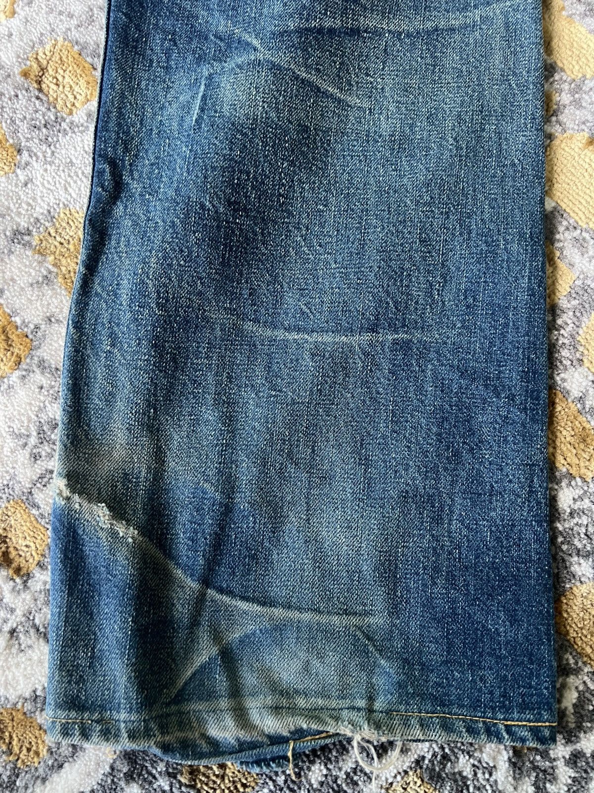 Lee × Vintage Lee 2101 reproduction model World War II model denim Size 35" - 16 Thumbnail