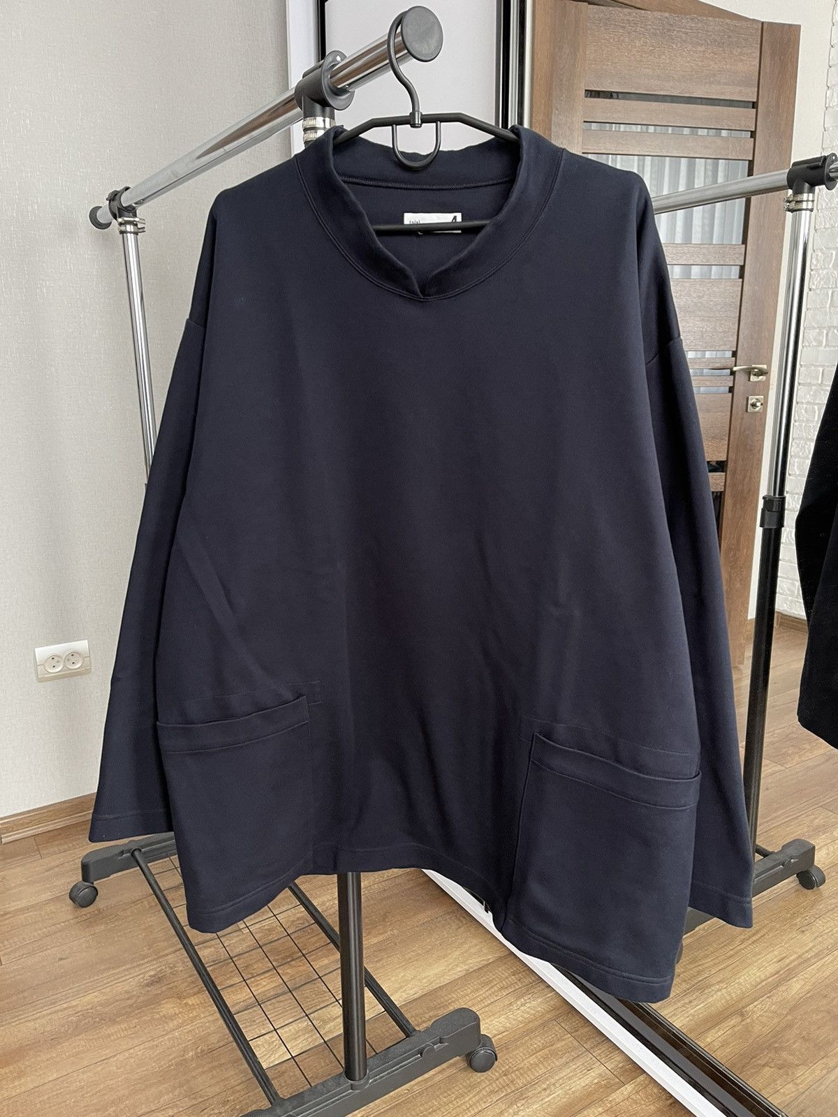 Porter Classic LAMB WOOL OVERALL - BLACK