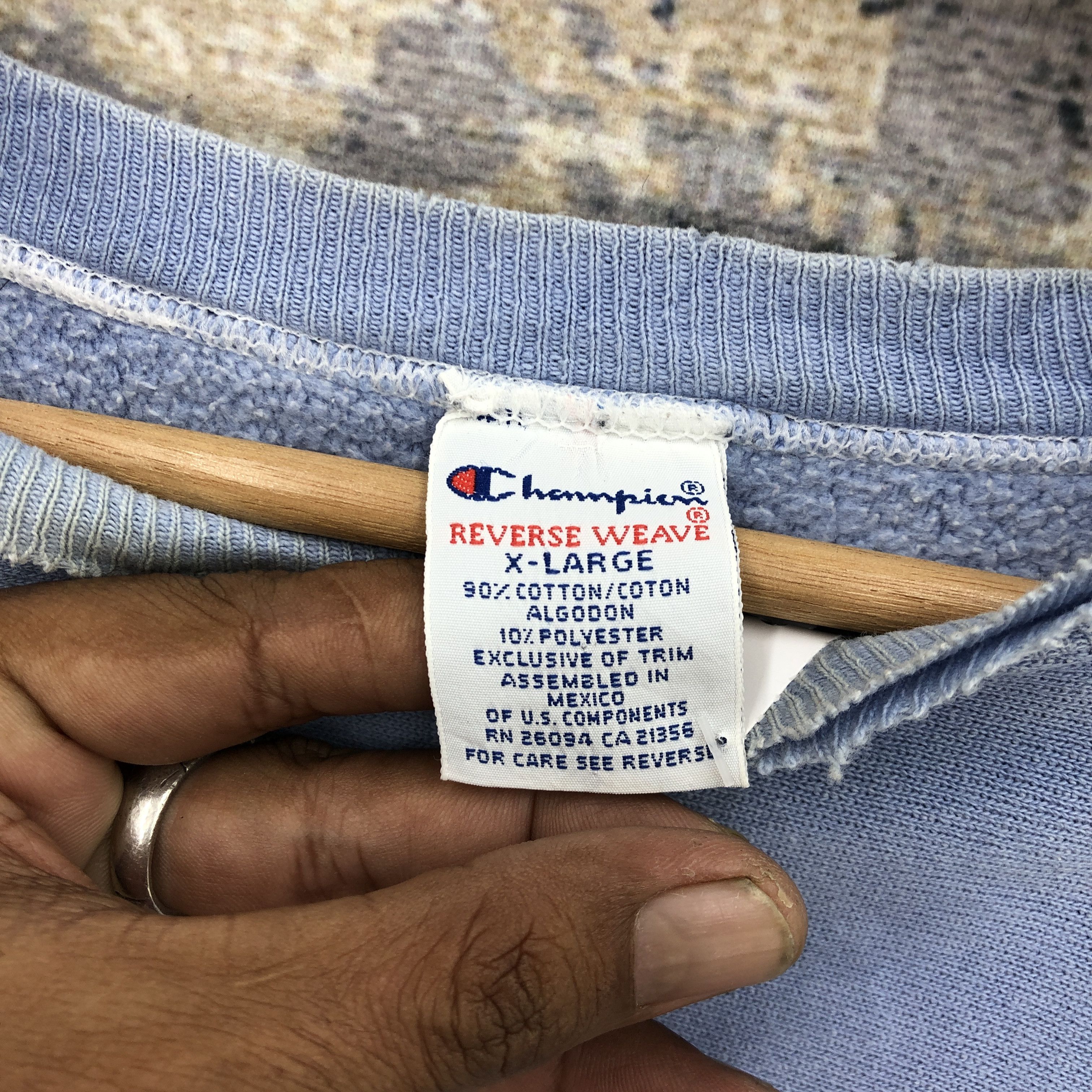 Champion × Vintage Vintage Champion Sweater Champion Reverse Weave Sweatshirt Size US XL / EU 56 / 4 - 5 Thumbnail