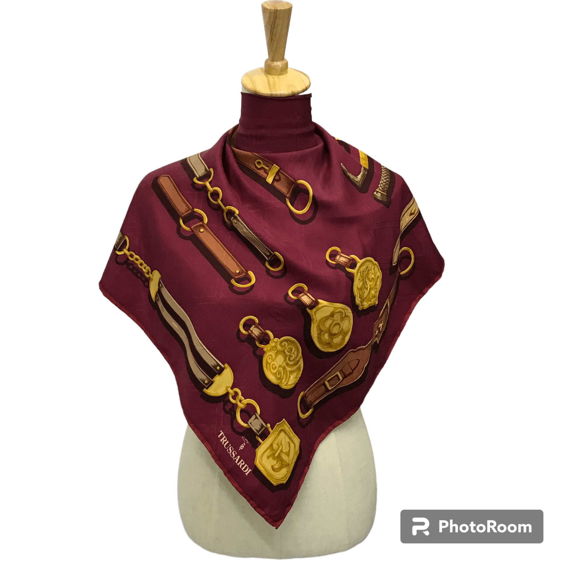Trussardi Trussardi Silk Scarf M140 Size ONE SIZE - 1 Thumbnail