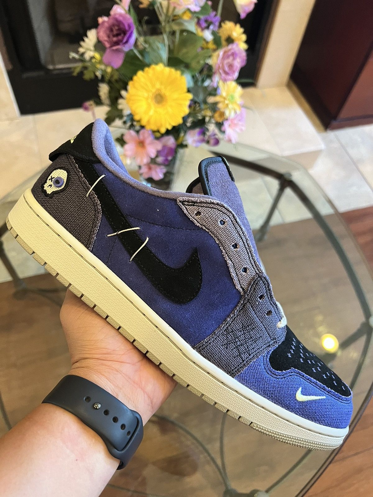 Nike Zion Williamson x Air Jordan 1 Retro OG Low Voodoo Size US 9.5 / EU 42-43 - 1 Thumbnail